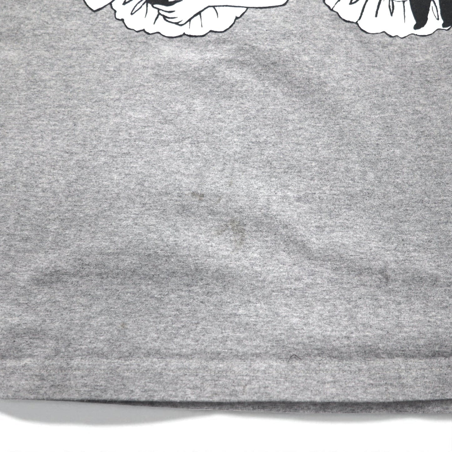 KIDILL x maya Shibasaki Print T-Shirt, Free Size, Gray Cotton, 2023SS