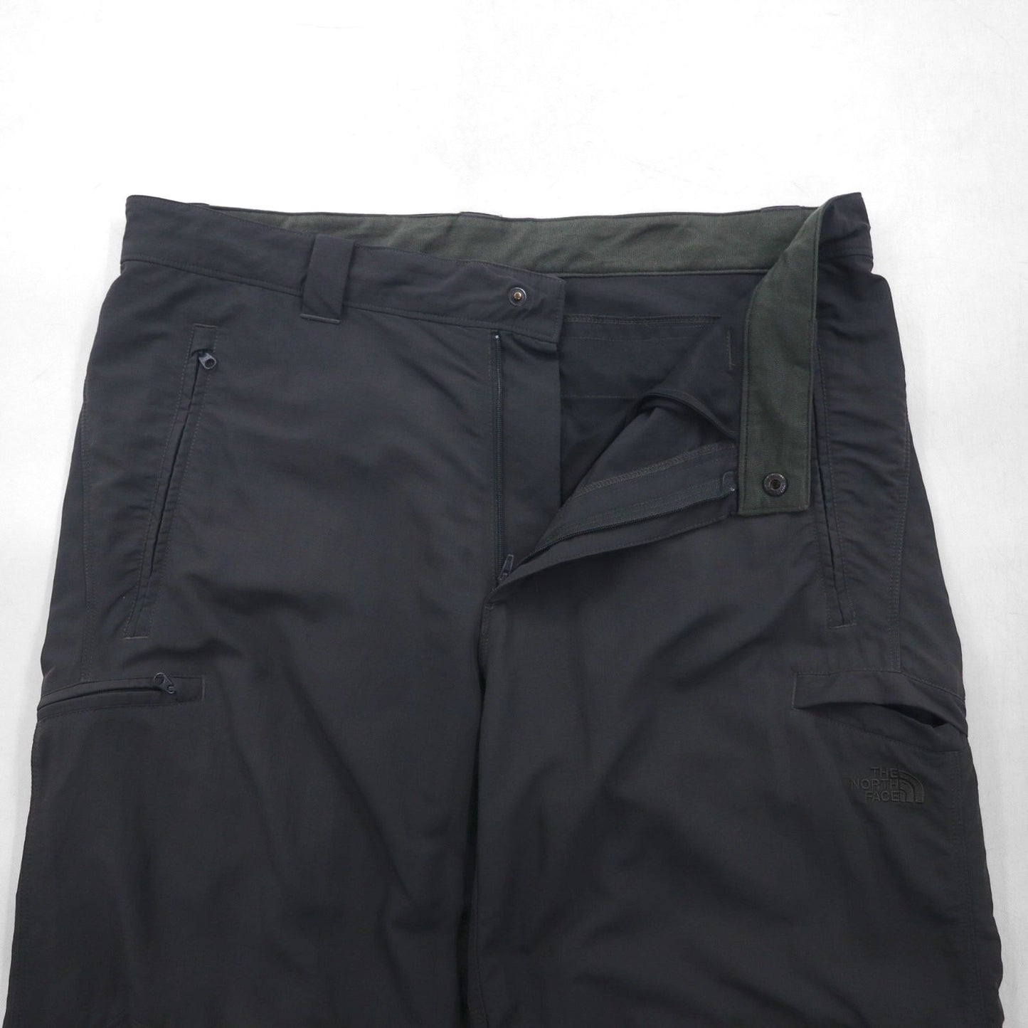 THE NORTH FACE リップストップ アウトドア クライミングパンツ ジャージ L グレー ナイロン Paramount Pant ATYC US規格
