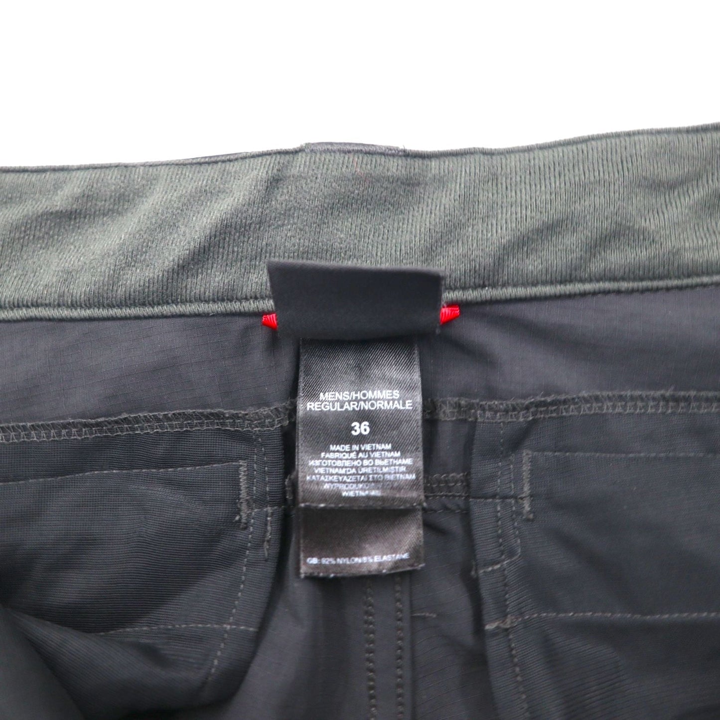 THE NORTH FACE リップストップ アウトドア クライミングパンツ ジャージ L グレー ナイロン Paramount Pant ATYC US規格
