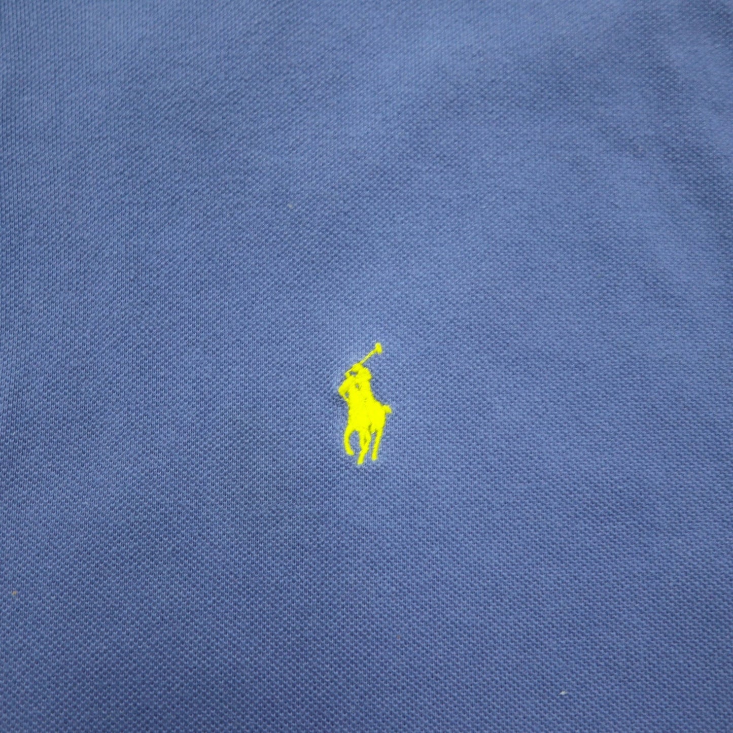 Polo by Ralph Lauren XL Navy Cotton Pique Polo Shirt with Small Pony Embroidery