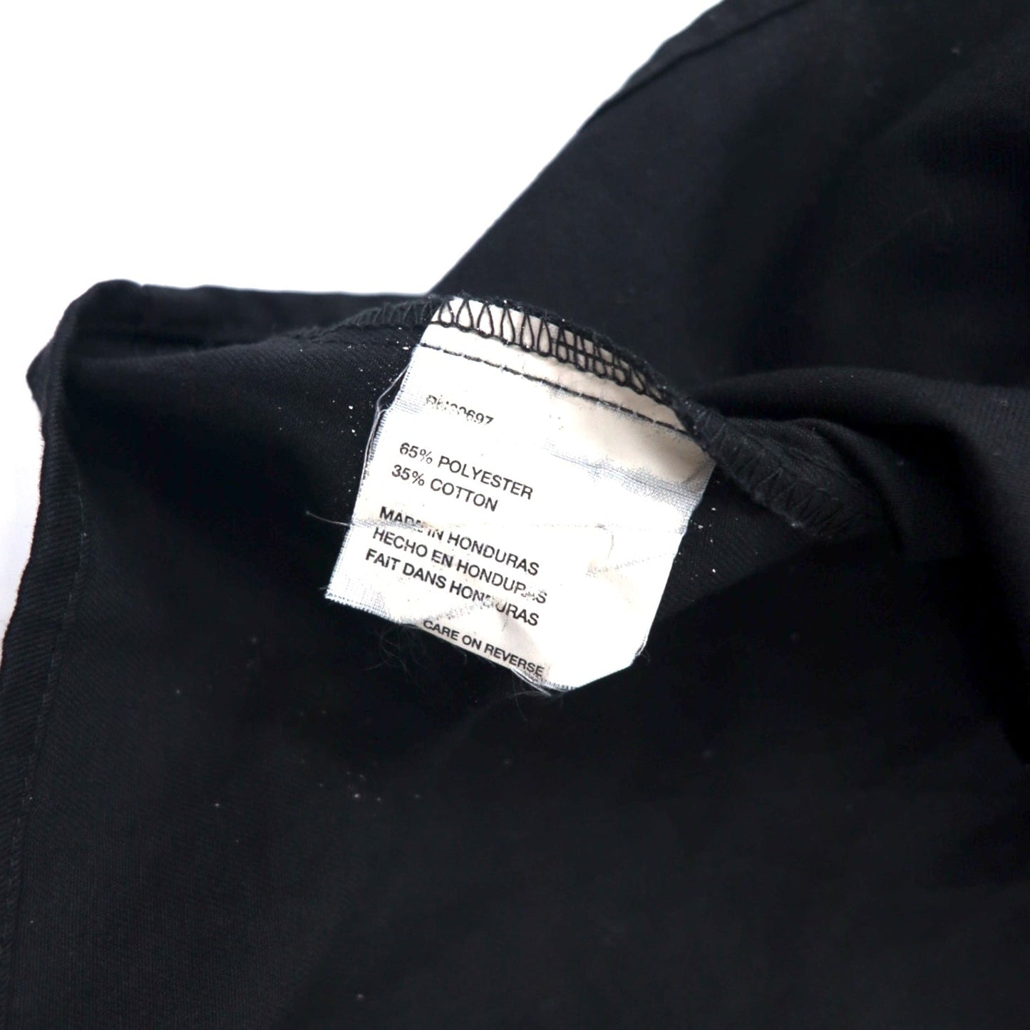 Dickies Short Sleeve Work Shirt, XL, Black, Polyester and Cotton, Oversized