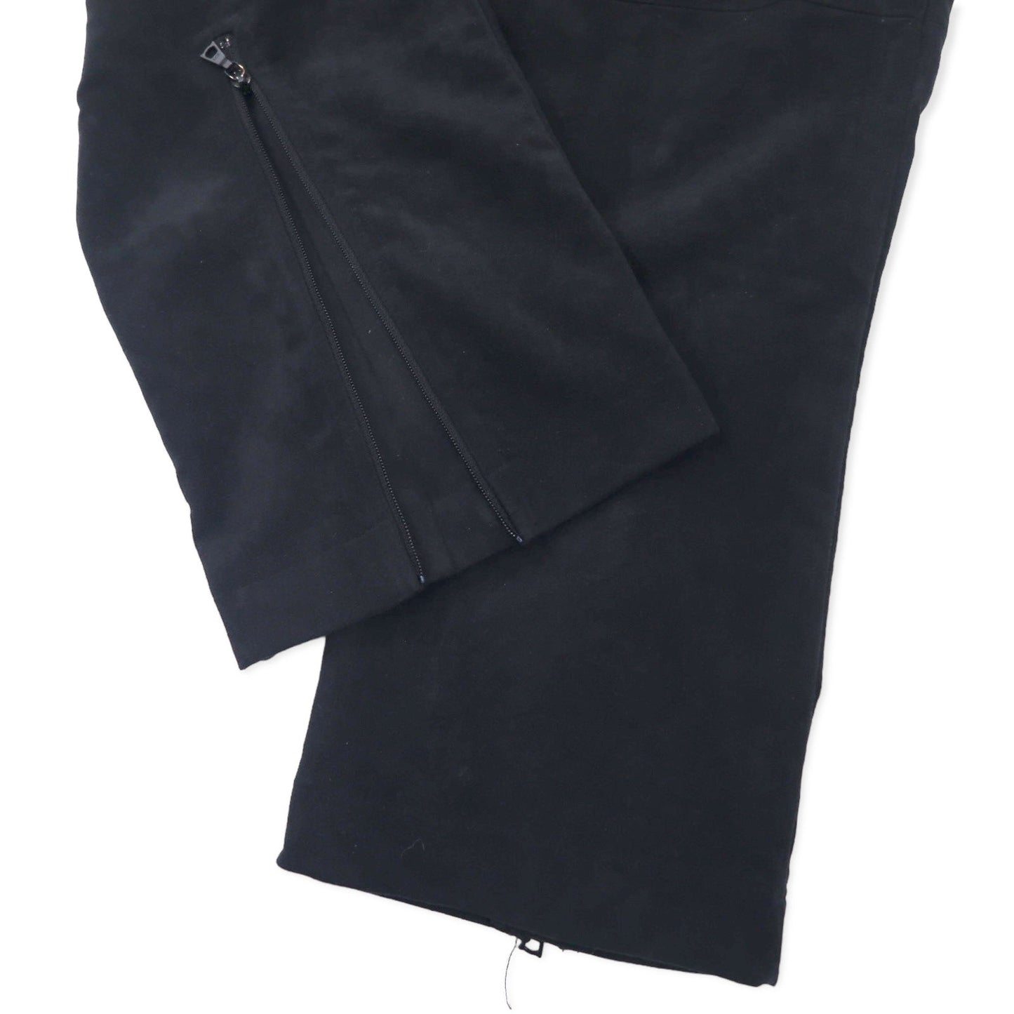 Sasquatch Fabrix フェイクスエードレザー レイヤードパンツ M ブラック ポリエステル 16AW-PA-007 日本製