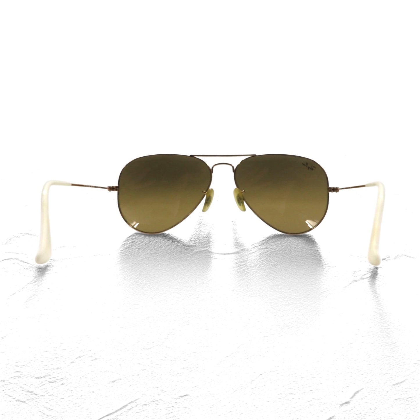Ray-Ban イタリア製 アビエーター AVIATOR ティアドロップ サングラス メタル LARGE METAL 001/3K 58◻︎14 2N