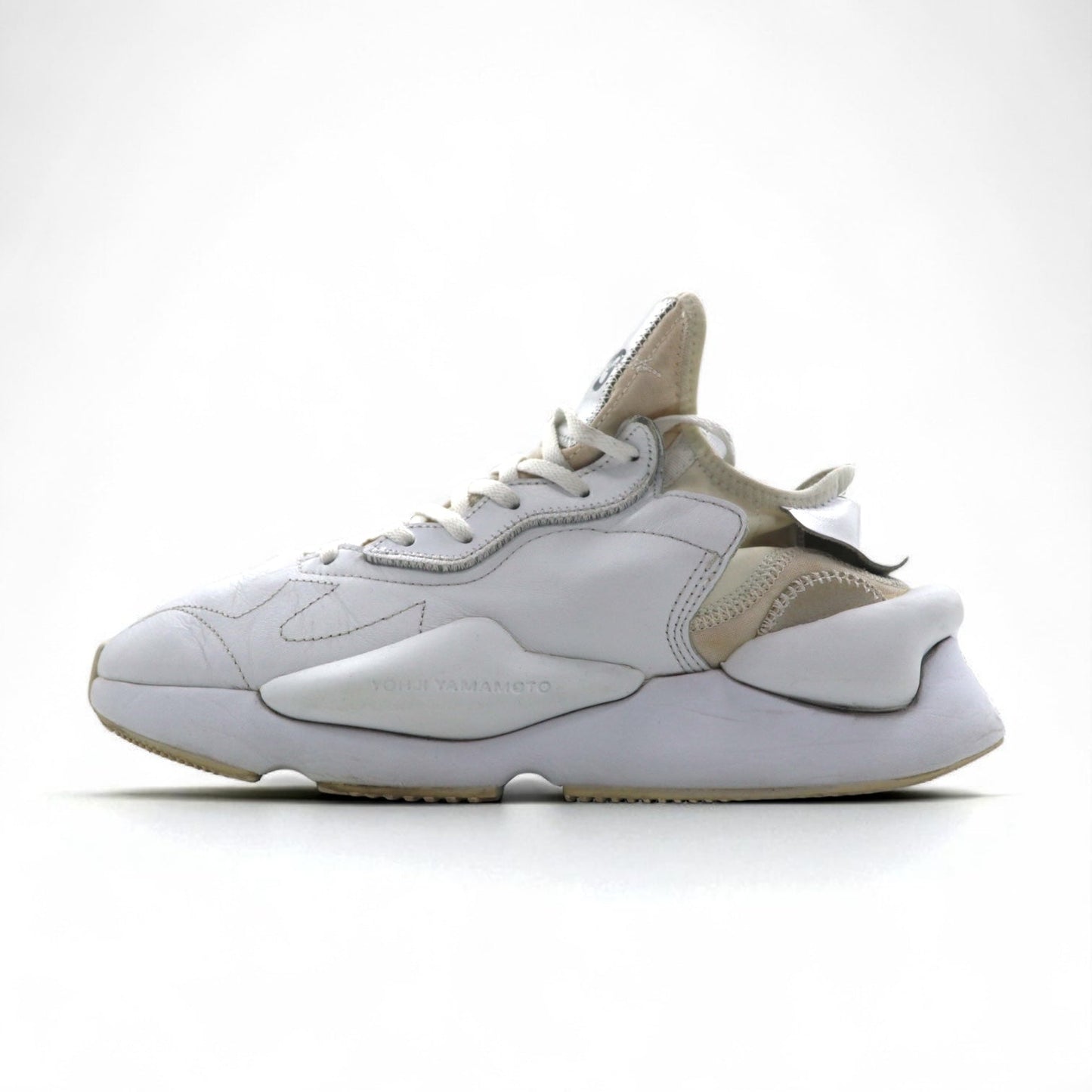 Y-3 ( adidas × YOHJI YAMAMOTO ) カイワ KAIWA スニーカー 26cm ホワイト レザー G54502