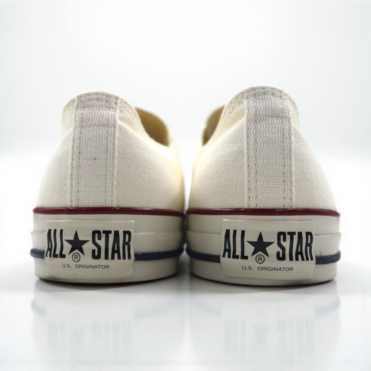 CONVERSE オールスター ALL STAR U.S. ORIGINATOR ローカットスニーカー 27cm ホワイト キャンバス 1SD287 トリコロール