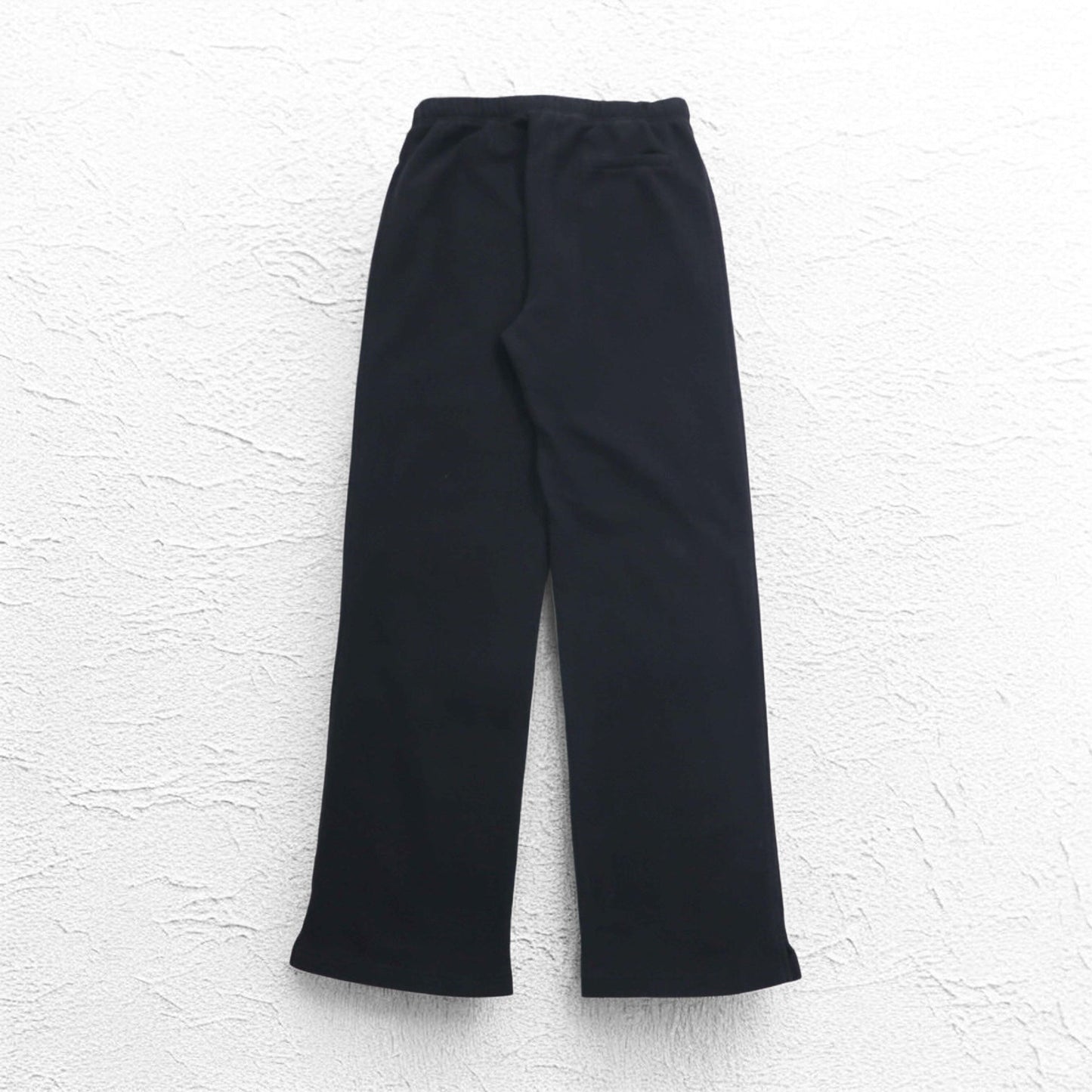THE NORTH FACE Flared Sweatpants, Size M, Black, Cotton, One-Point Logo Embroidery, US Standard