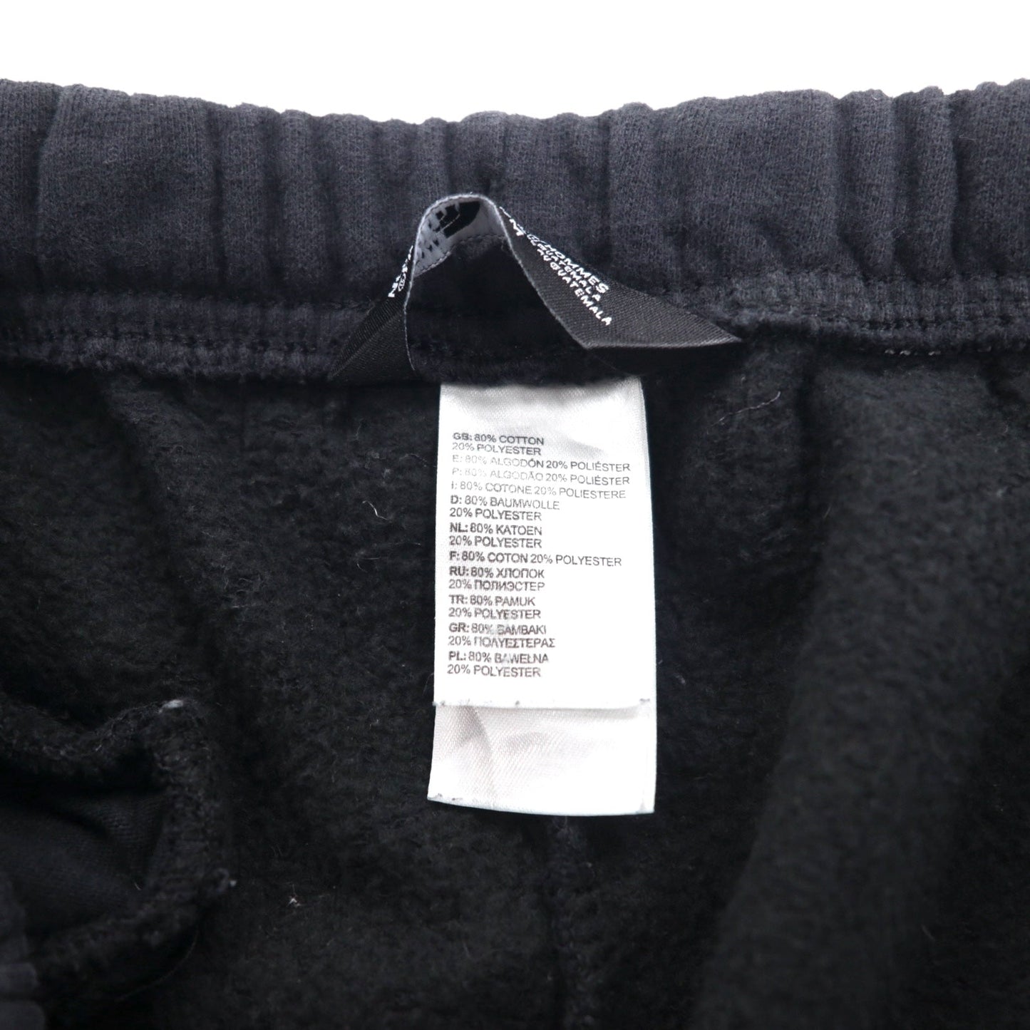 THE NORTH FACE Flared Sweatpants, Size M, Black, Cotton, One-Point Logo Embroidery, US Standard