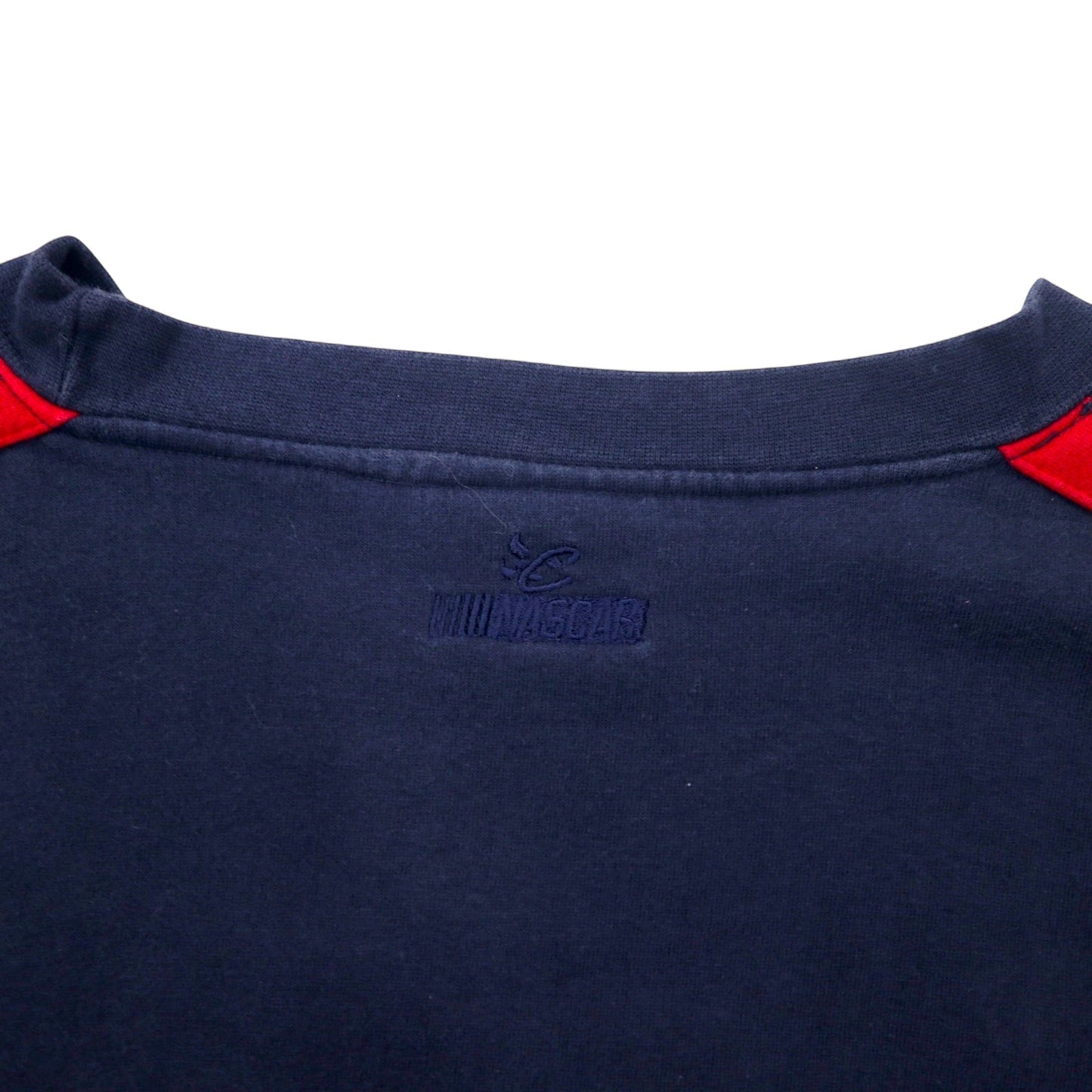 90s CHASE AUTHENTICS Racing Embroidered Sweatshirt, XL, Navy Cotton, Rusty Wallace