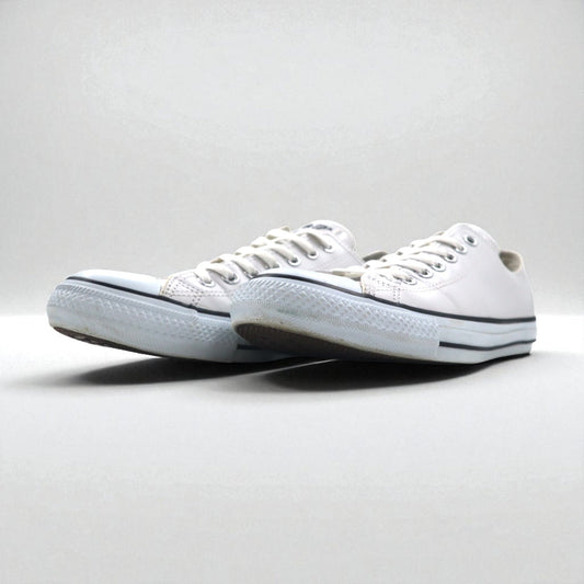 CONVERSE レザーオールスター オックス LEATHER ALL STAR OX スニーカー 27.5cm ホワイト 1B905