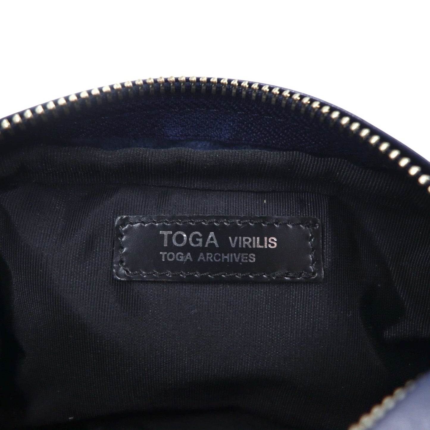 TOGA VIRILIS Belt Bag, Waist Bag, Body Bag in Yellow and Navy with Metal Conchos