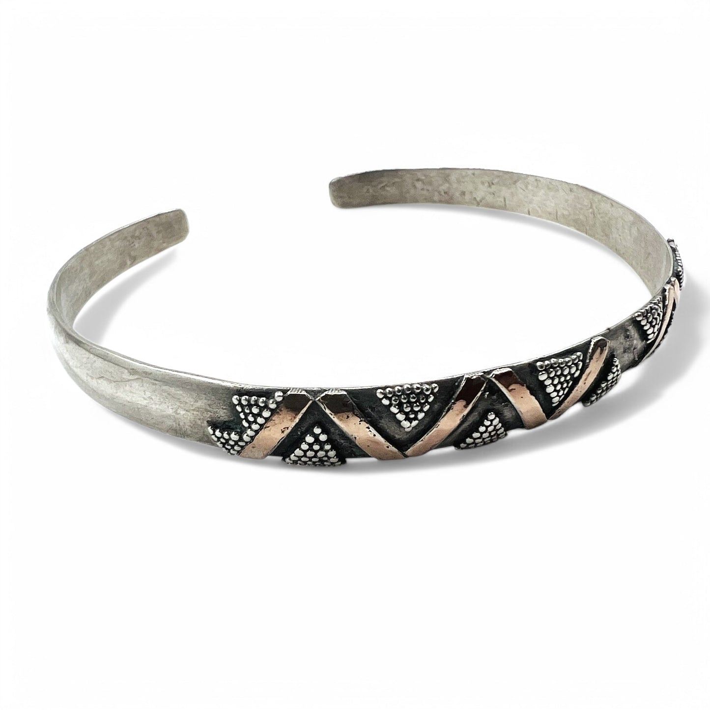 Indian Jewelry Silver Bracelet ナバホ族 インディアンジュエリー バングル シルバー 925