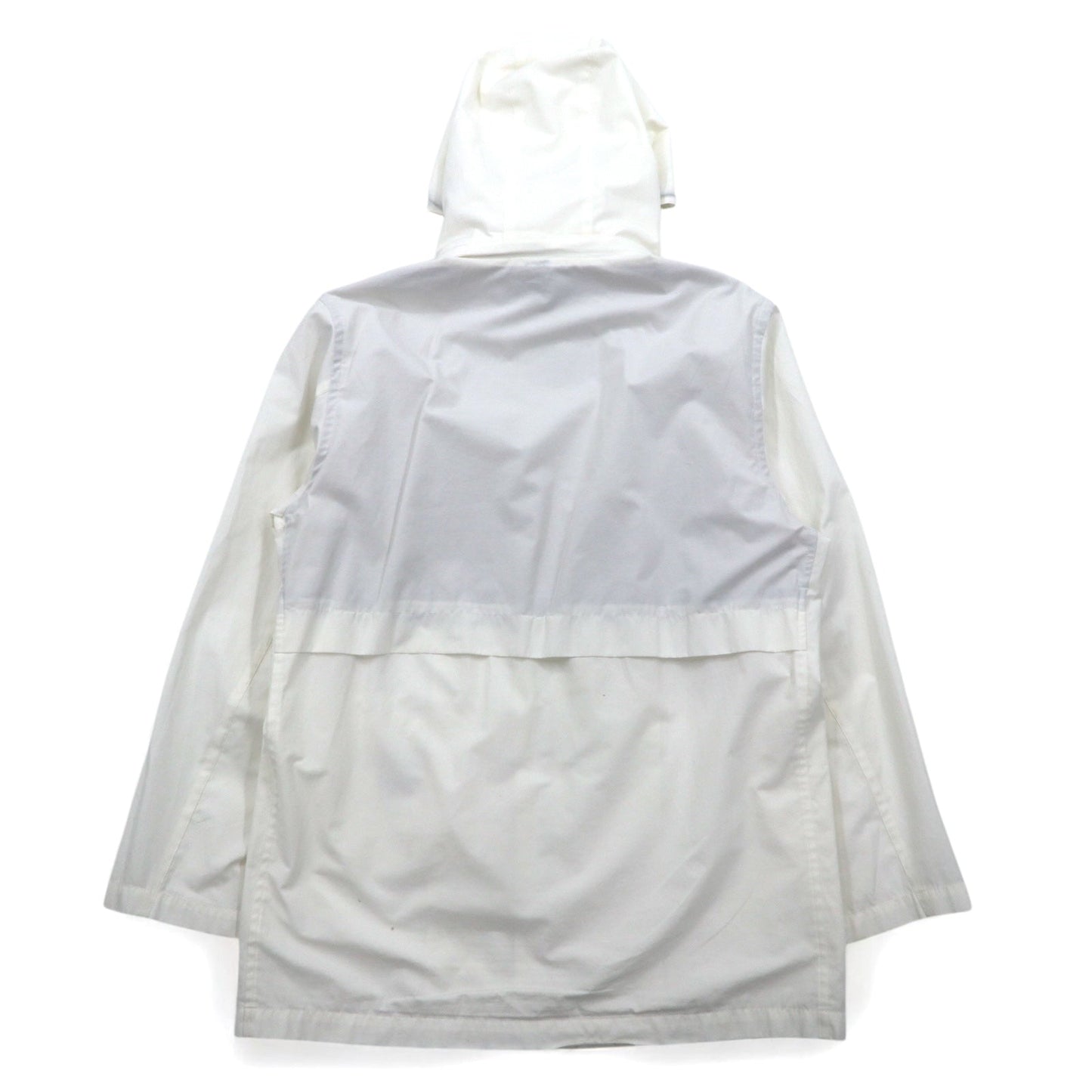 McGREGOR 90s Detachable Hooded Mountain Parka, Size M, White, Cotton and Polyester, Made in Japan