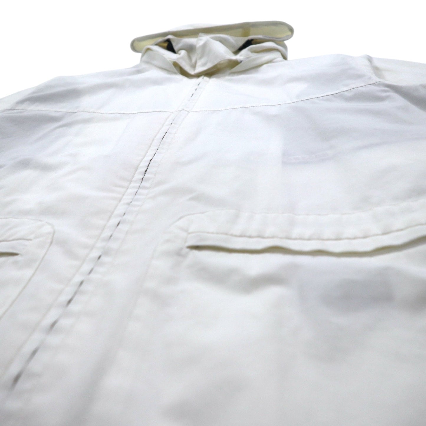 McGREGOR 90s Detachable Hooded Mountain Parka, Size M, White, Cotton and Polyester, Made in Japan
