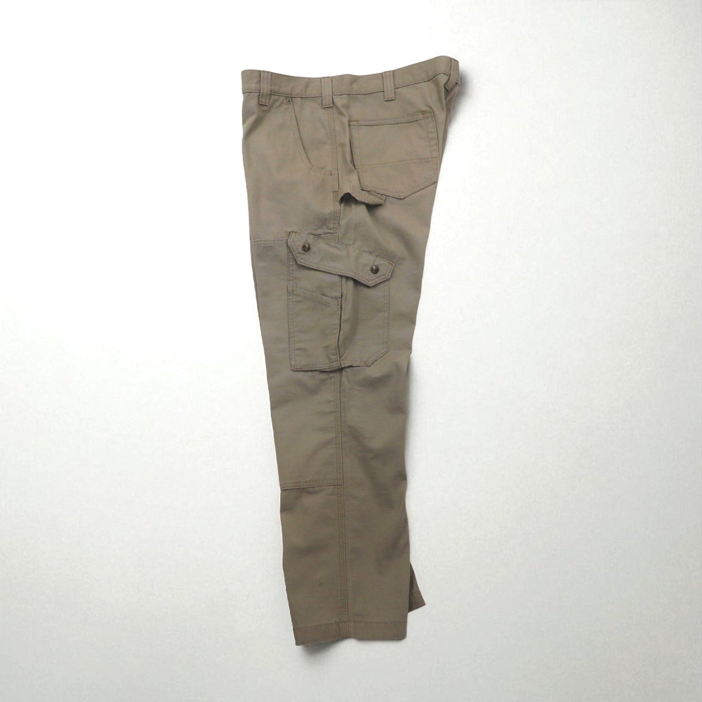 Carhartt Relaxed Fit Ripstop Double-Front Work Cargo Pants, Size L, Beige. Cotton Ripstop Relaxed Fit Double-Front Cargo Work Pant, B342 DES.