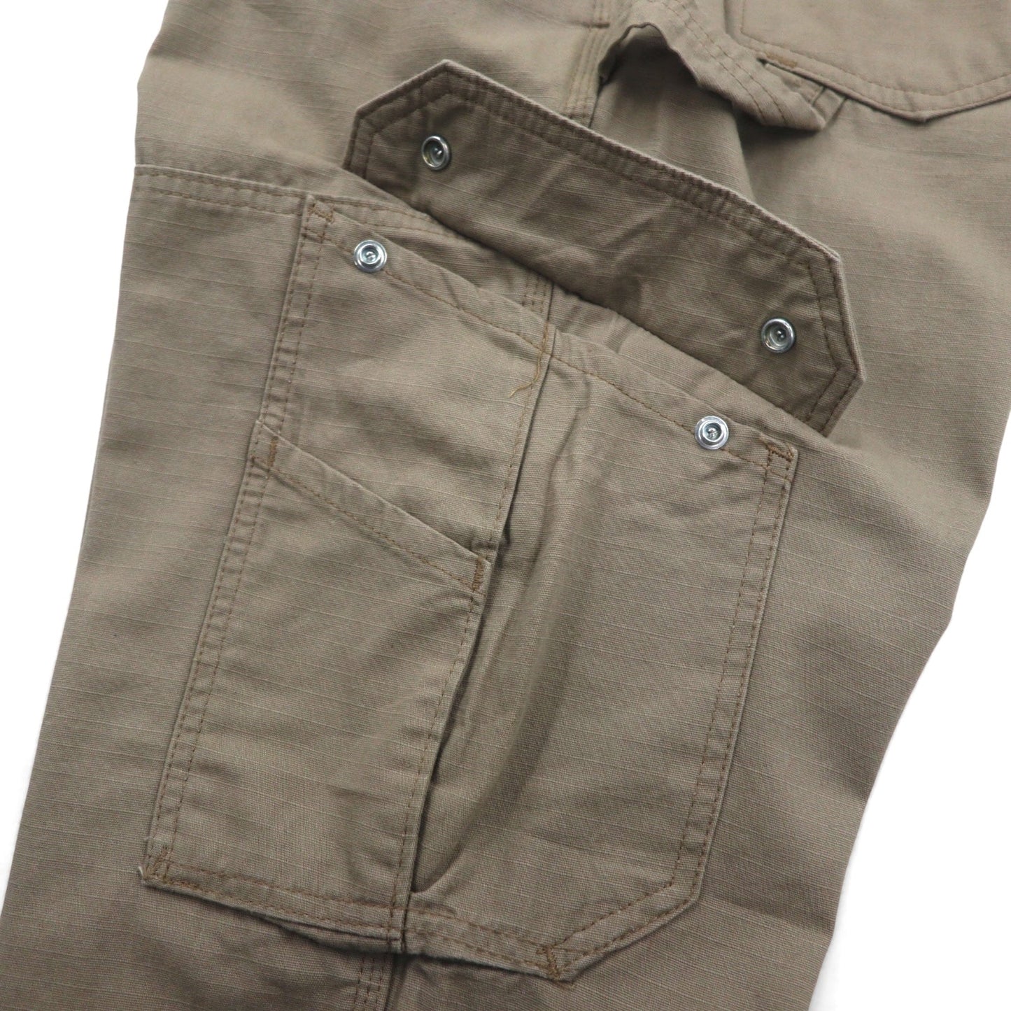Carhartt Relaxed Fit Ripstop Double-Front Work Cargo Pants, Size L, Beige. Cotton Ripstop Relaxed Fit Double-Front Cargo Work Pant, B342 DES.