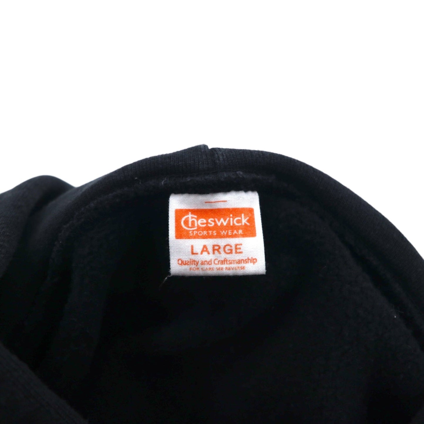 Cheswick (Toyo Enterprises) Reverse Weave Pullover Hoodie, Size L, Black, BERRY COLLEGE