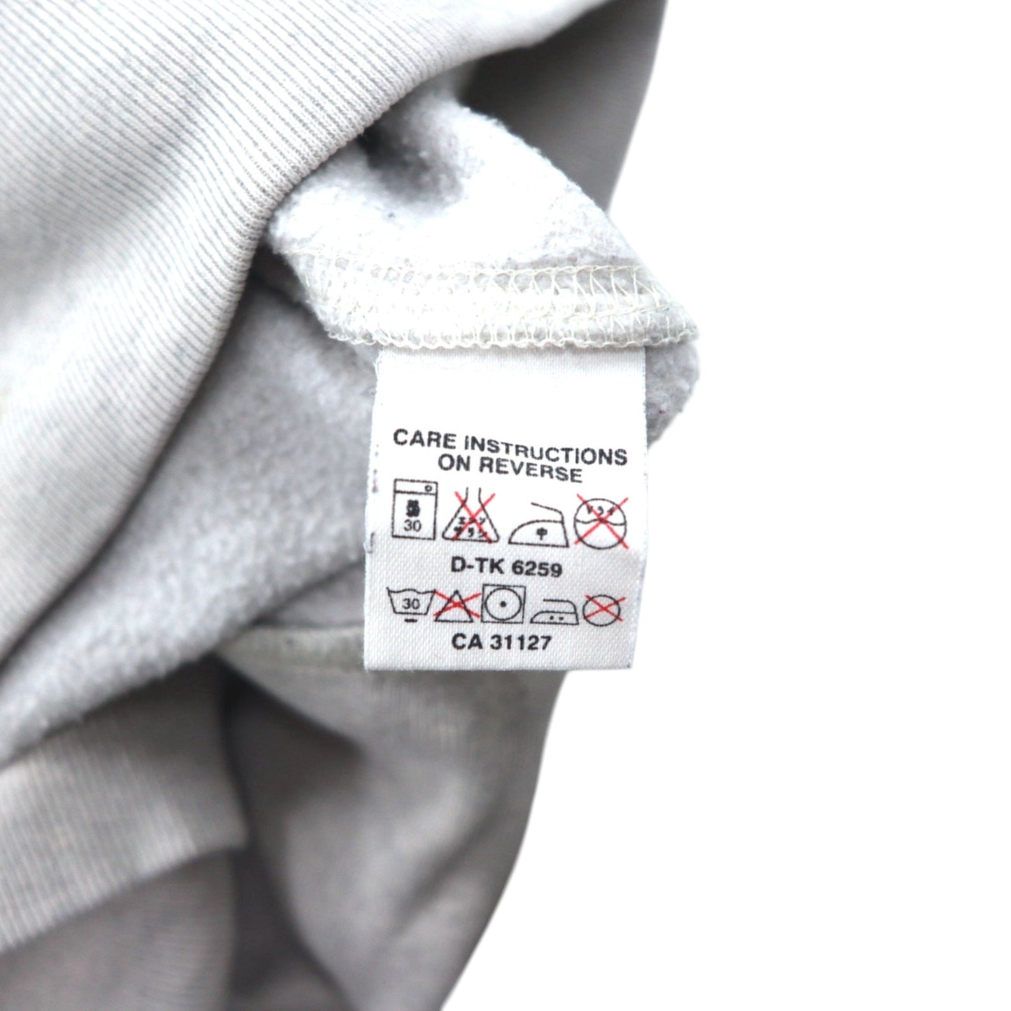 DKNY USA (Donna Karan New York) 90s Pullover Hoodie, Size L, Gray Cotton