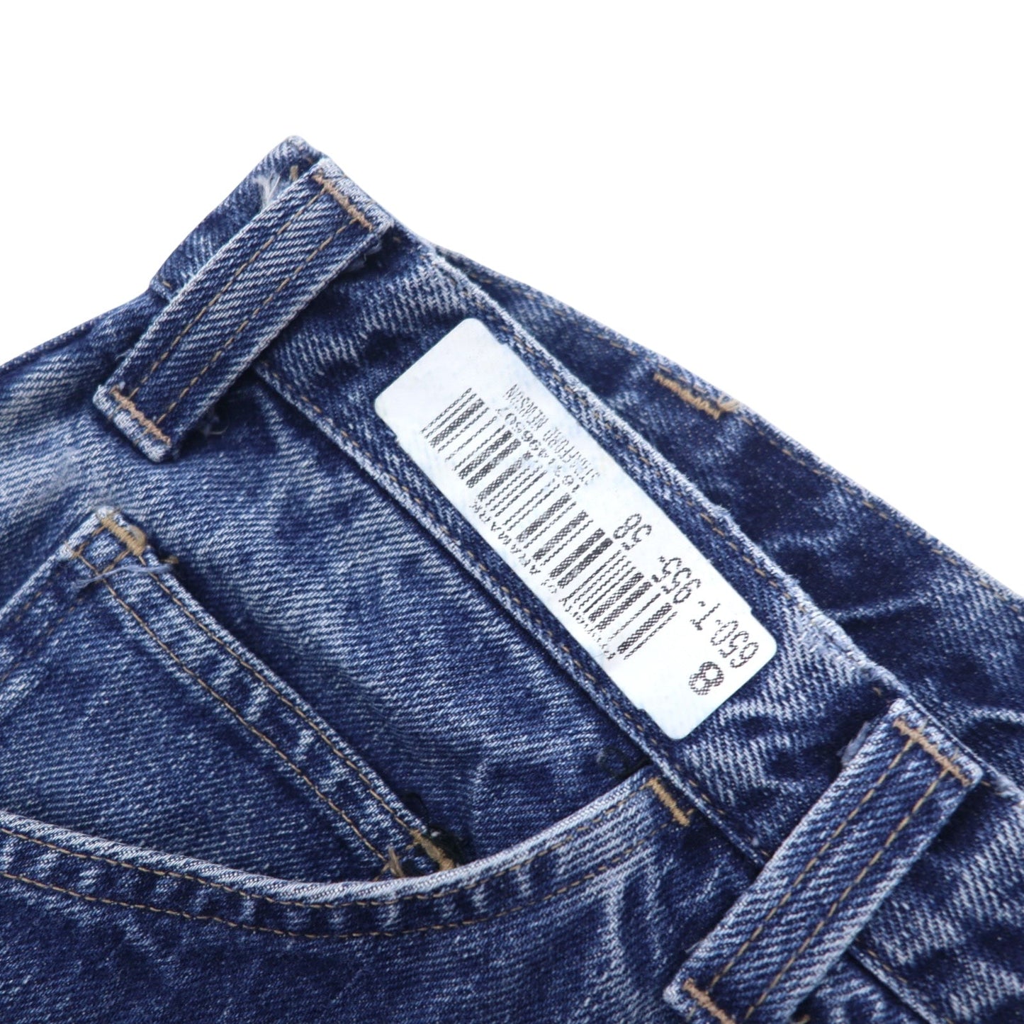 DICKIES FR Flame-Resistant Wide-Leg Baggy Painter Pants, Size 40, Blue, Cotton, Made in Mexico