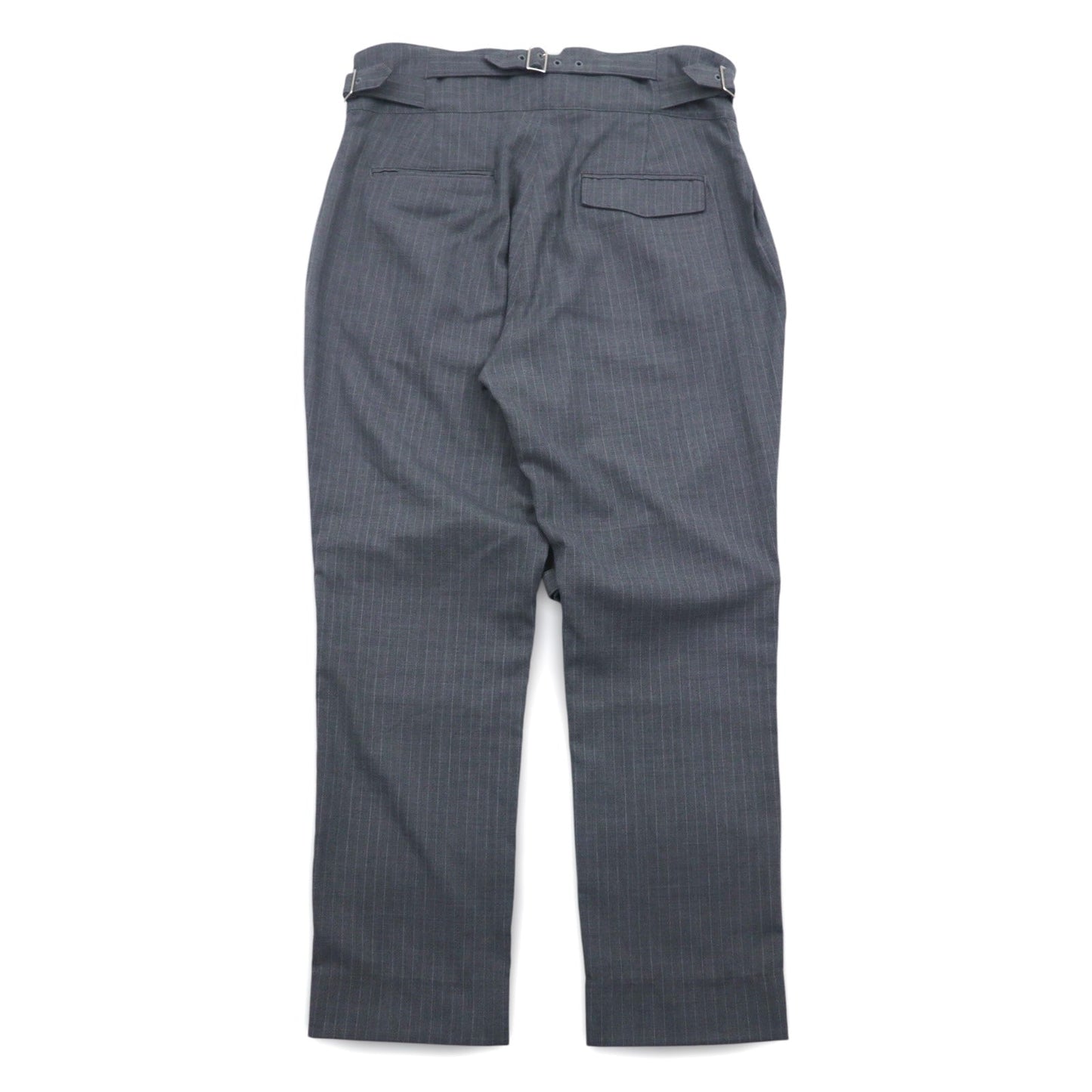 Blackweirdos ボンテージ スラックス パンツ XL グレー  Deformed Bondage pants 日本製