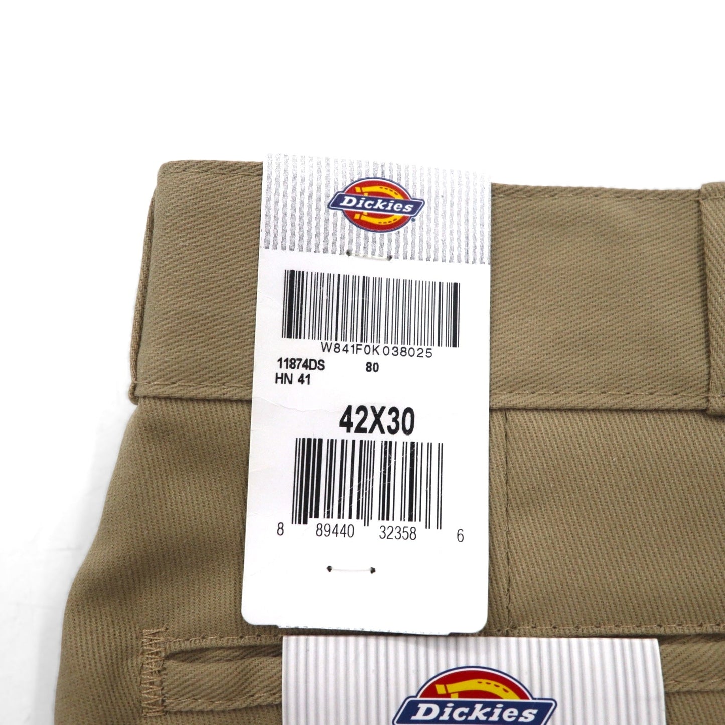 Dickies 874 FLEX Original Fit Work Chino Pants, Size XL, Beige, 11874DS, Unused