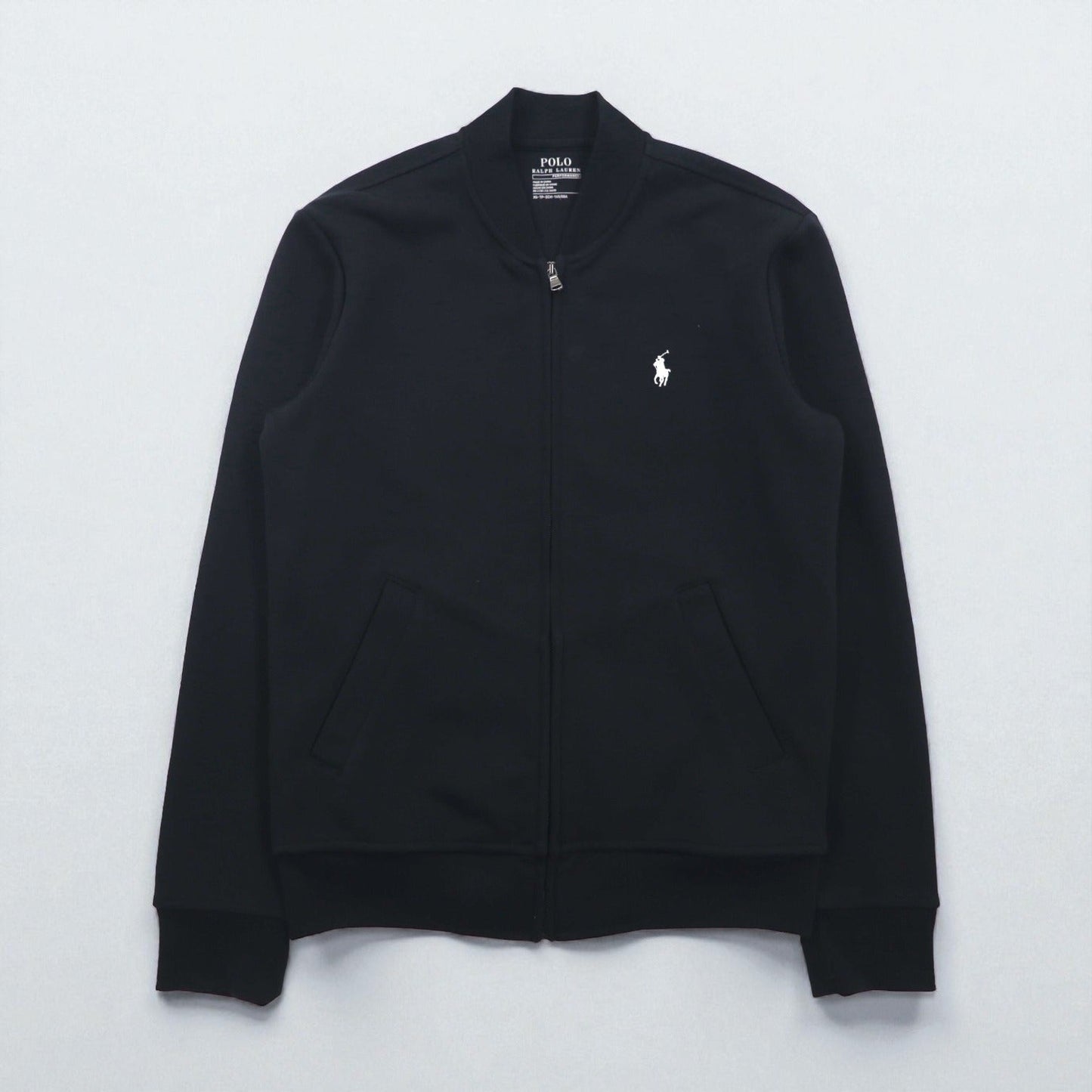 Polo Ralph Lauren トラックジャケット ジャージ XS ブラック PERFORMANCE スモールポニー刺繡