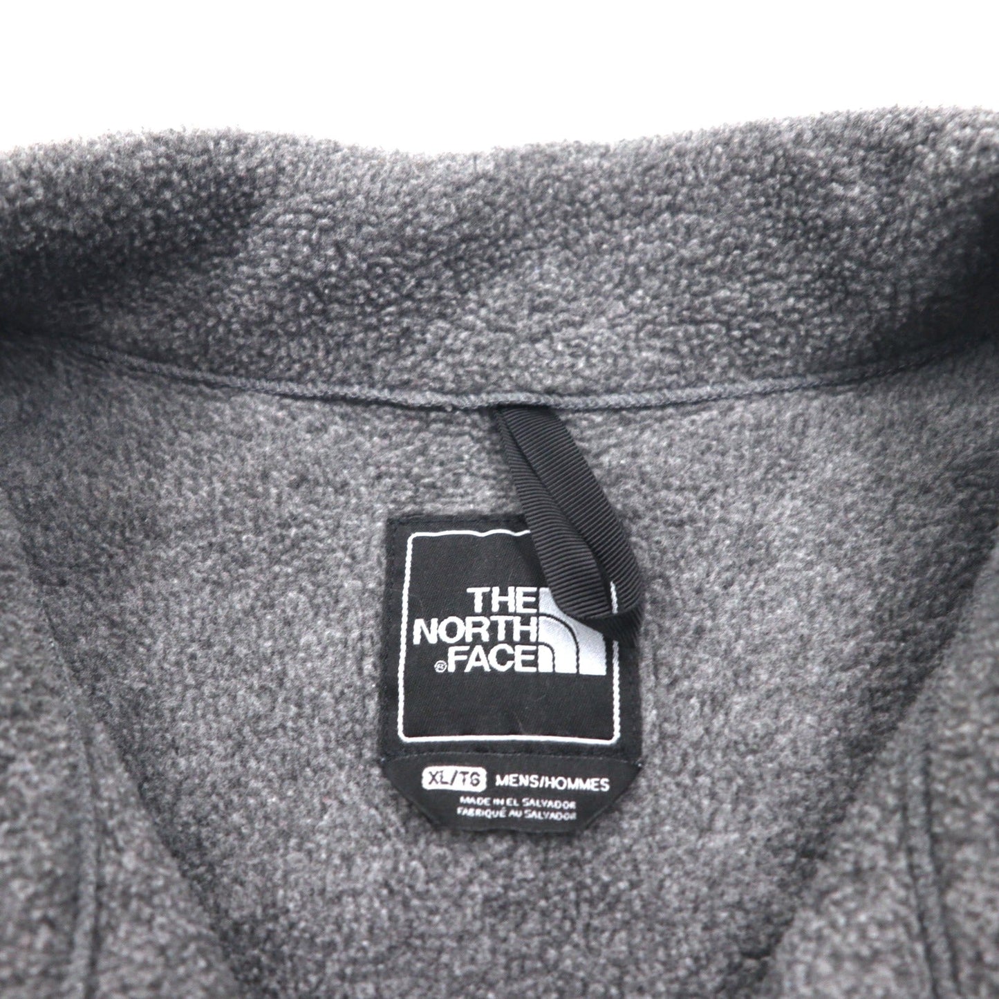 THE NORTH FACE デナリジャケット POLARTEC ポーラテック フリースジャケット XL グレー ナイロン切替 A193