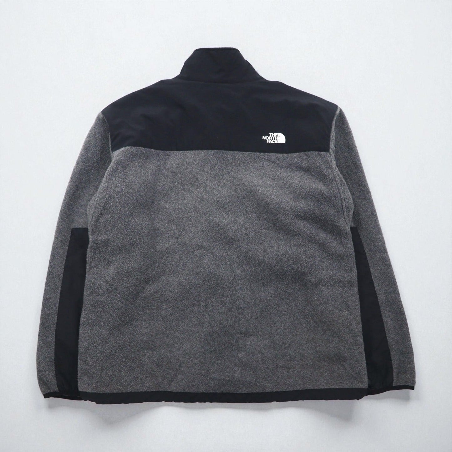 THE NORTH FACE デナリジャケット POLARTEC ポーラテック フリースジャケット XL グレー ナイロン切替 A193