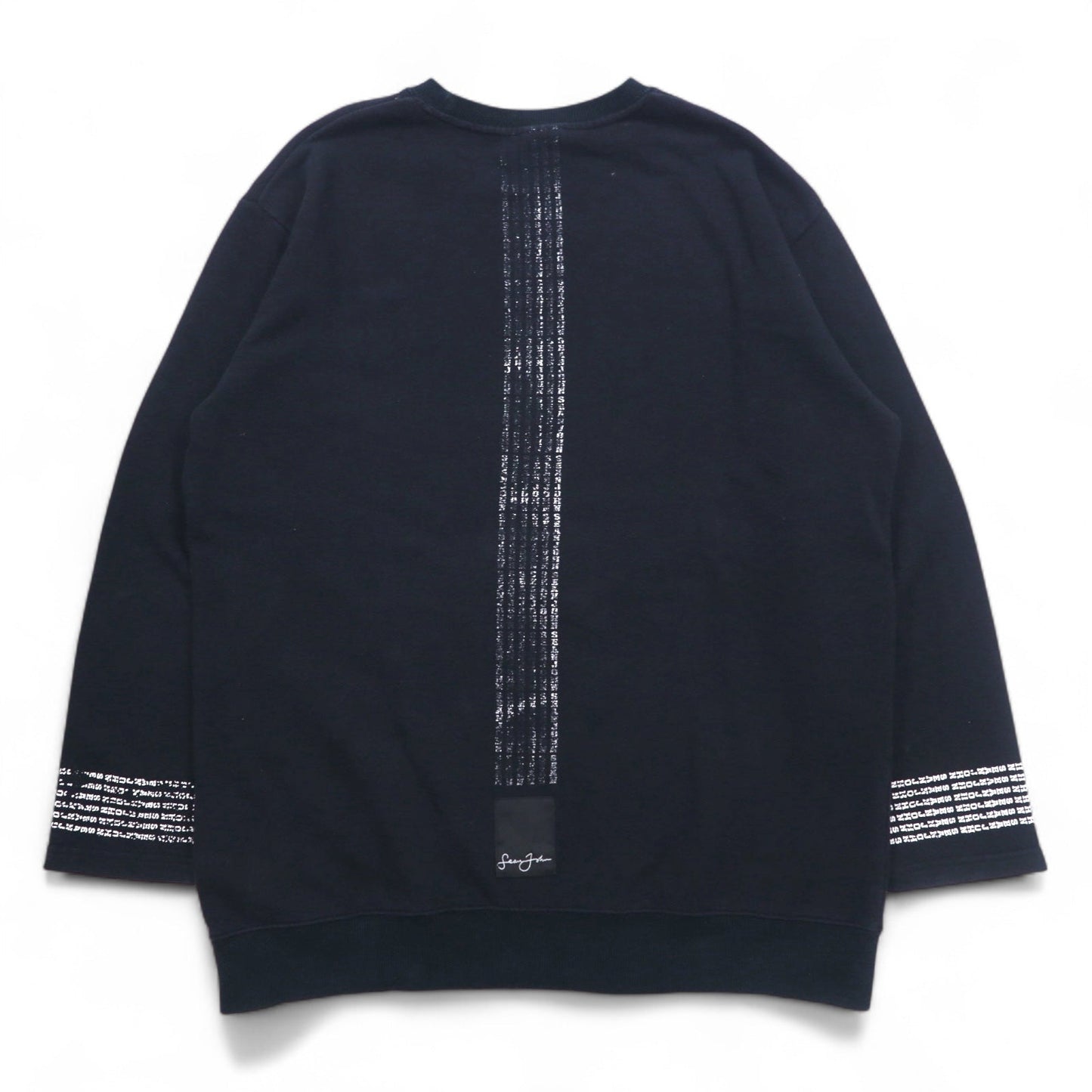 Sean John 90年代 クルーネック スウェット XL ブラック コットン