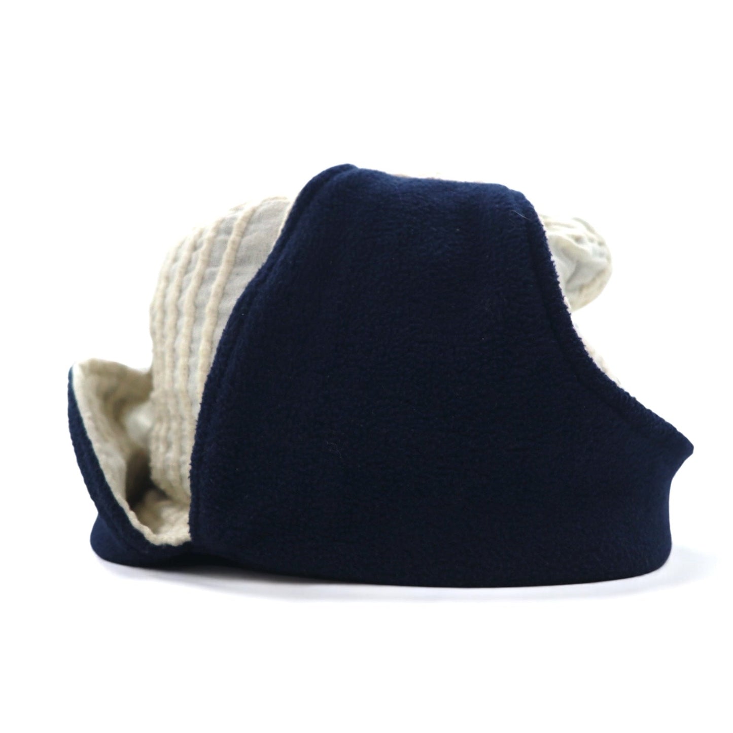 Leh Flight Cap with Earflaps, Natural Free, Fleece Lining, LEH 895