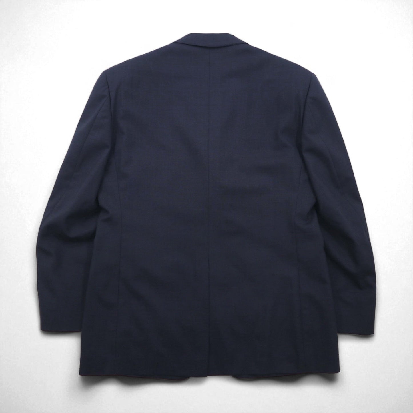 Brooks Brothers 3B Suit, Size M, Navy Wool, Double-Tuck, Wide Fit