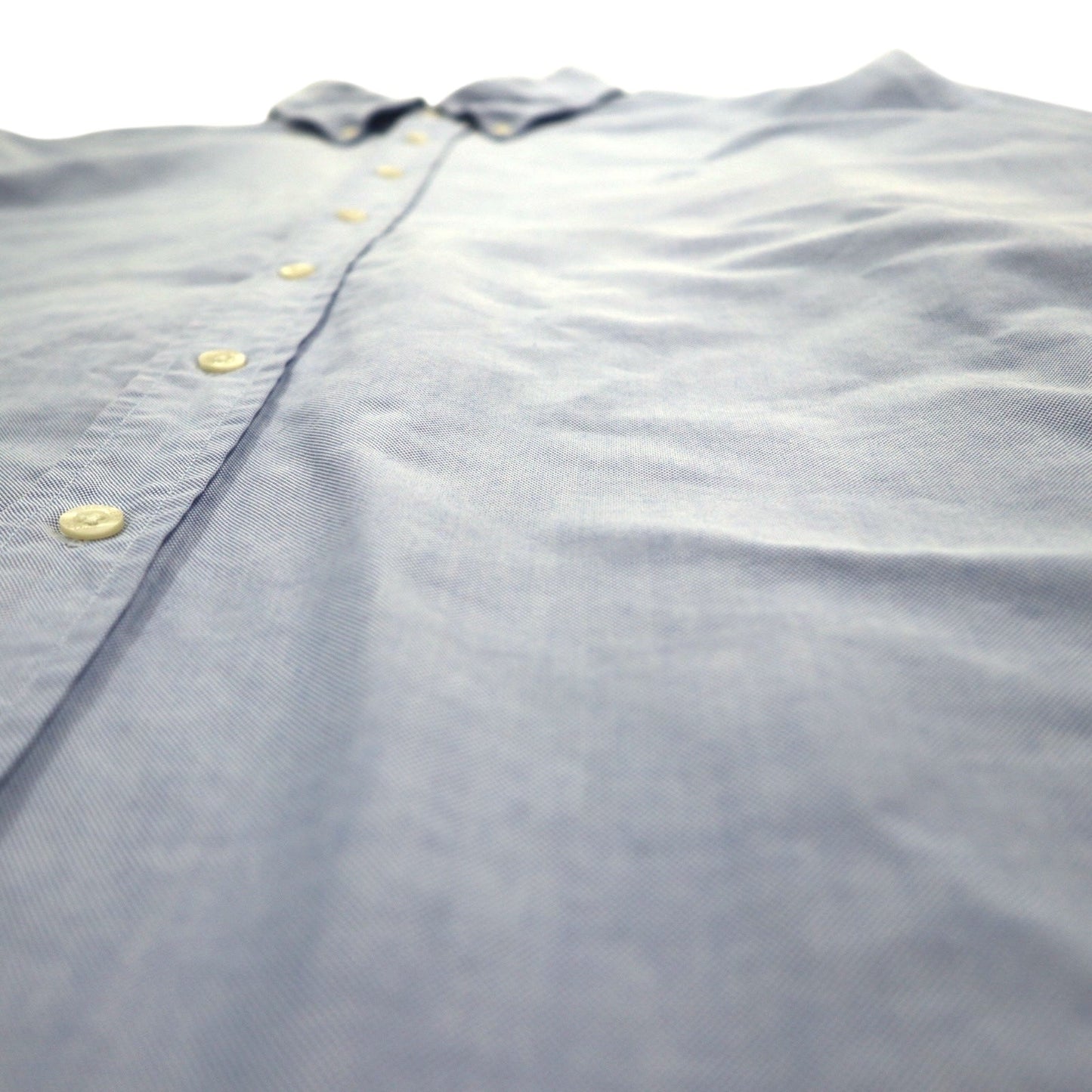 Brooks Brothers Supima Cotton Oxford Button-Down Shirt, Blue, 2XL, Oversized, with One-Point Logo