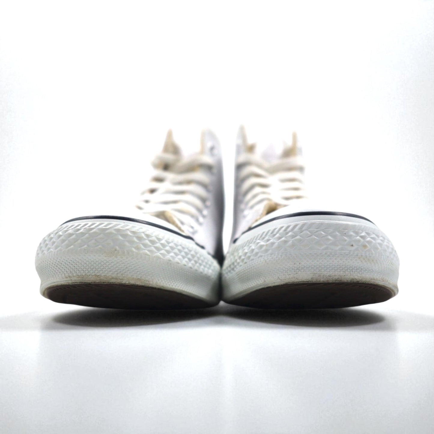 CONVERSE オールレザー オールスター ALL STAR ハイカットスニーカー 26cm ホワイト レザー 18615