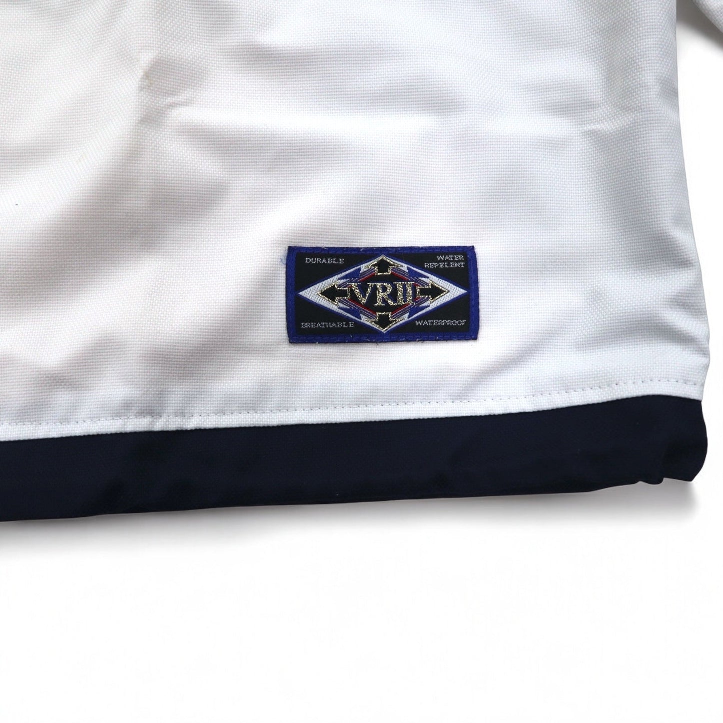 KAPPA 90年代 トラックジャケット ジャージ XL ホワイト カラーブロック メッシュライナー ロゴ刺繍
