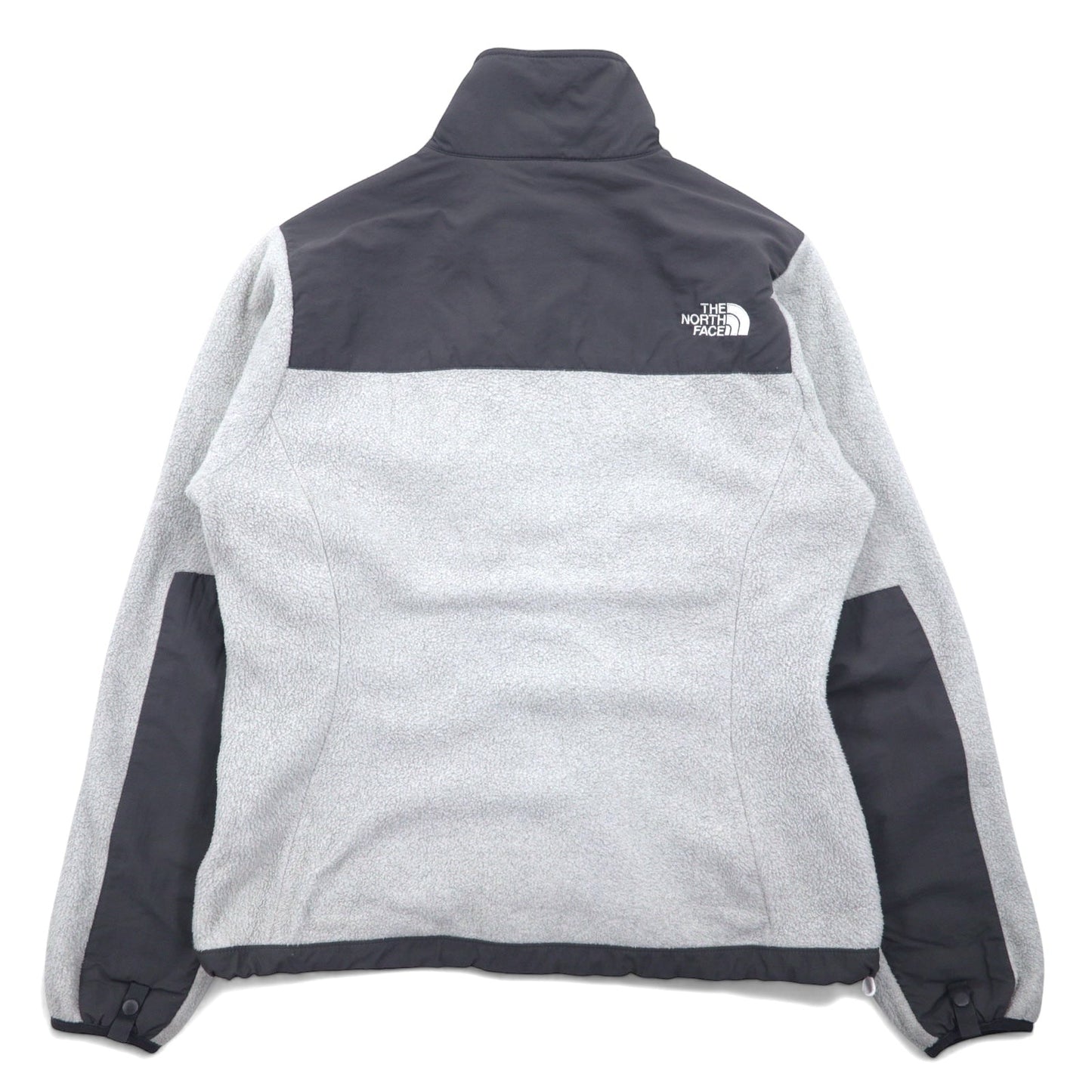 THE NORTH FACE Denali Jacket, Polartec Fleece Jacket, Size S, Gray, Polyester, Logo Embroidery