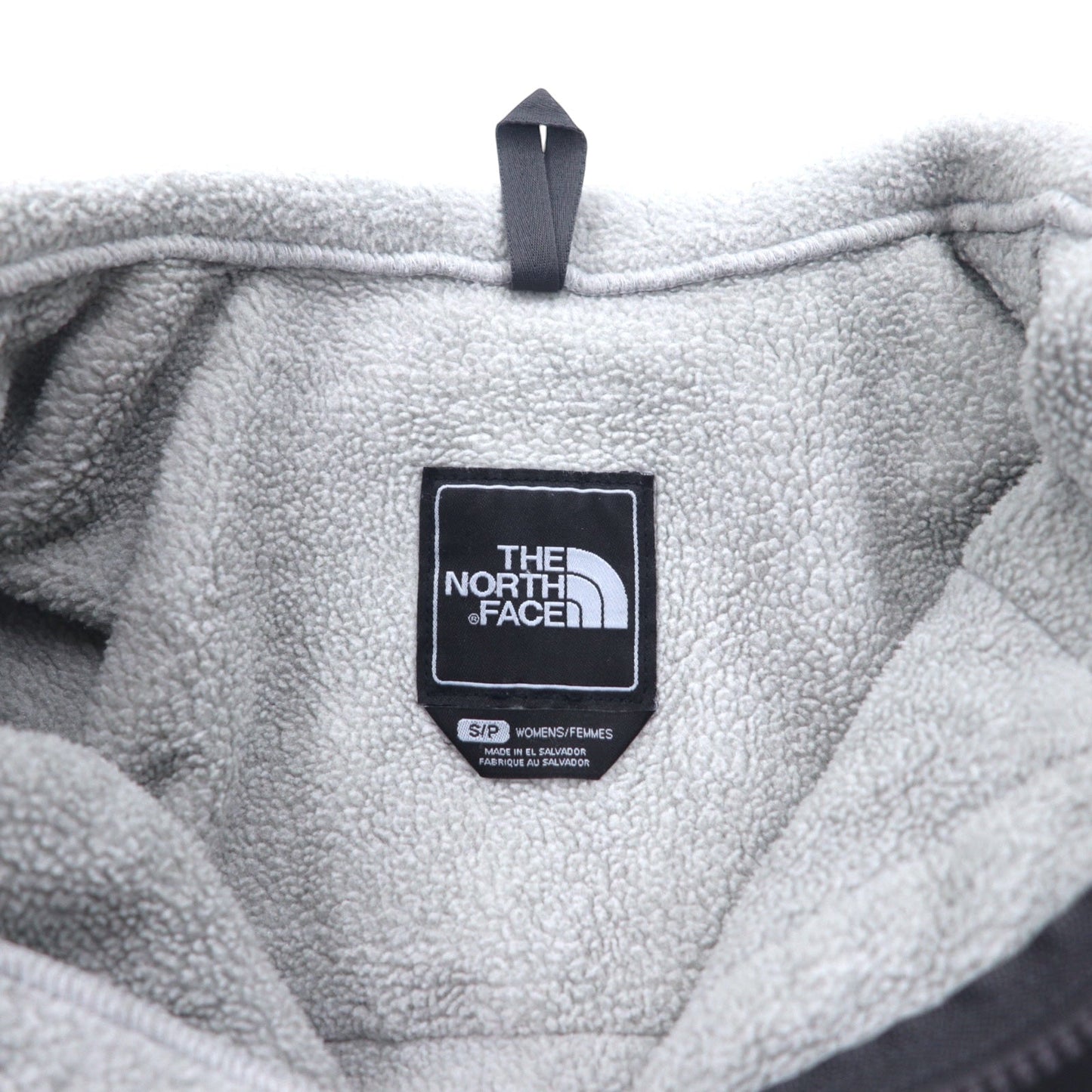 THE NORTH FACE Denali Jacket, Polartec Fleece Jacket, Size S, Gray, Polyester, Logo Embroidery