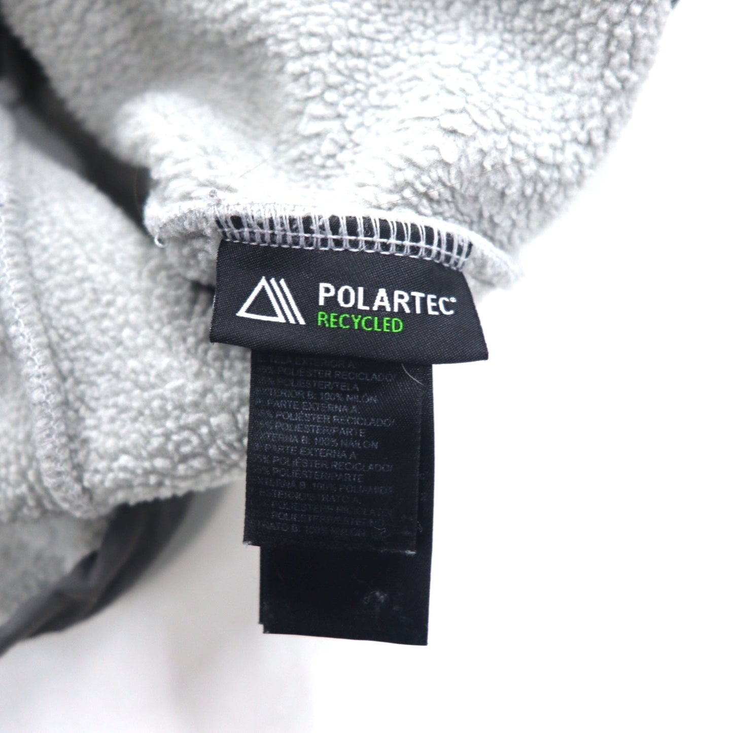 THE NORTH FACE Denali Jacket, Polartec Fleece Jacket, Size S, Gray, Polyester, Logo Embroidery