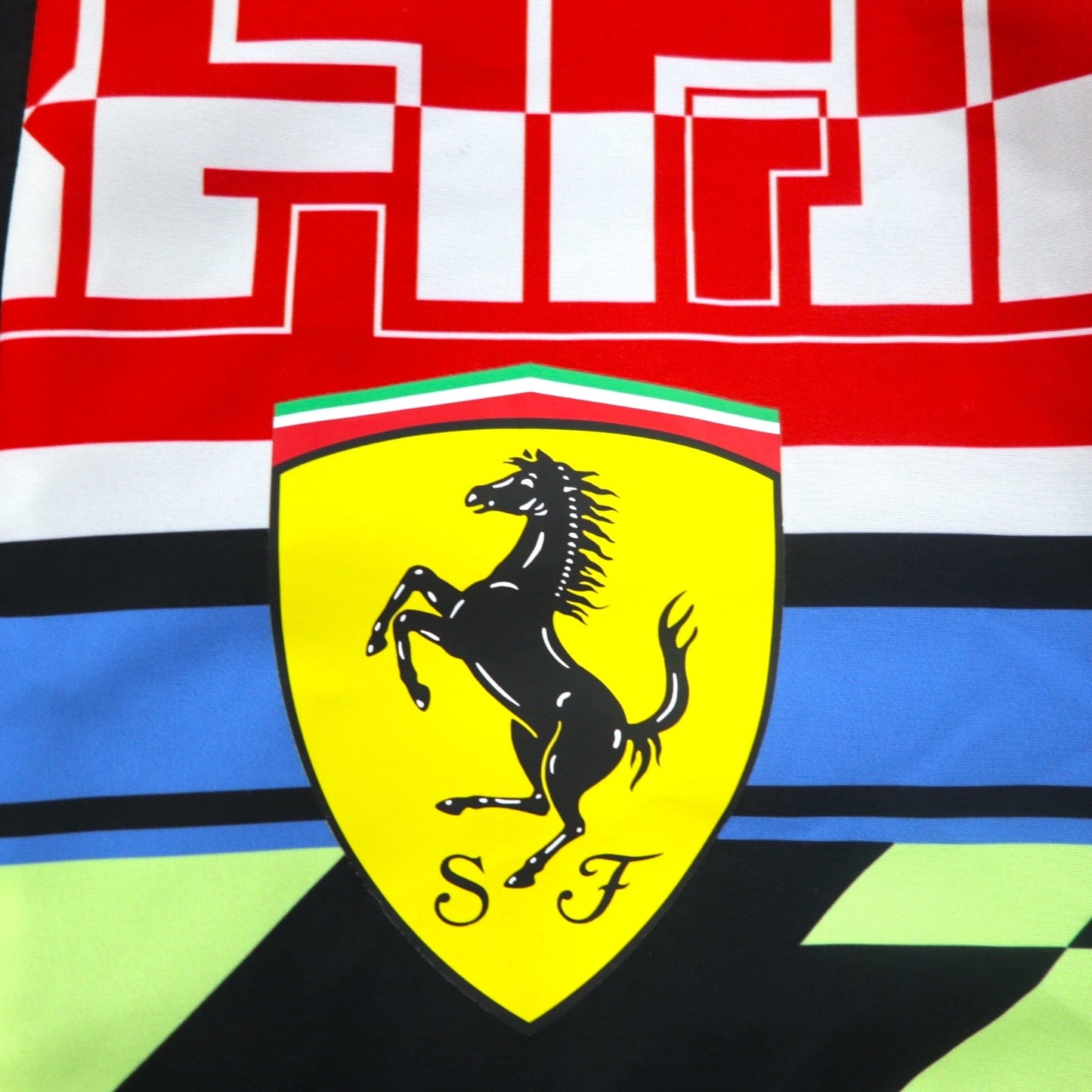 PUMA x Ferrari Street Woven Nylon Jacket, Black, Size L, 596137-02