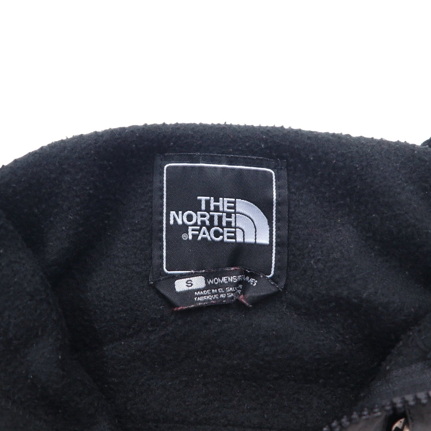 THE NORTH FACE Denali Jacket, Polartec Fleece Jacket, Size S, Black, Polyester, Logo Embroidery
