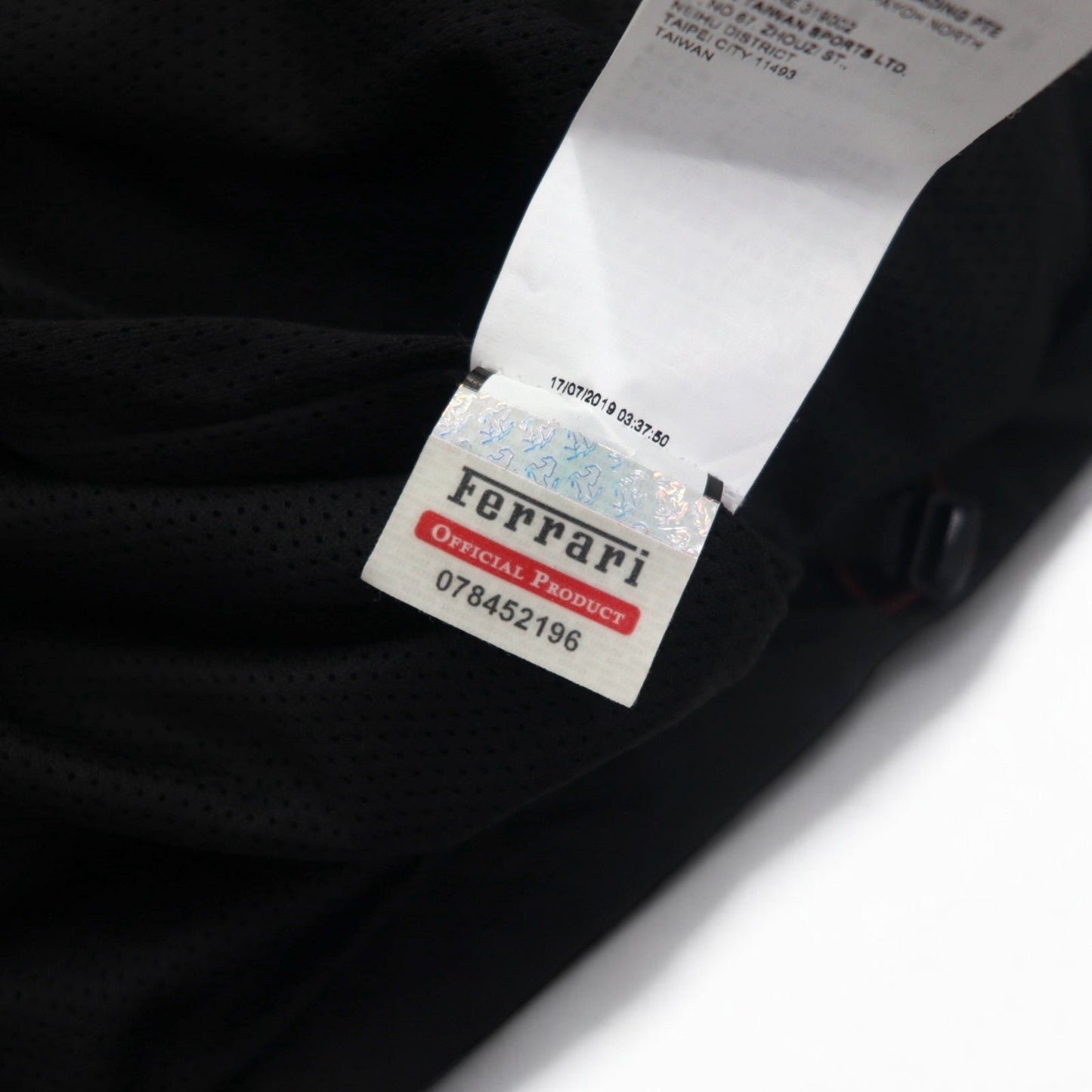 PUMA x Ferrari Street Woven Nylon Jacket, Black, Size L, 596137-02