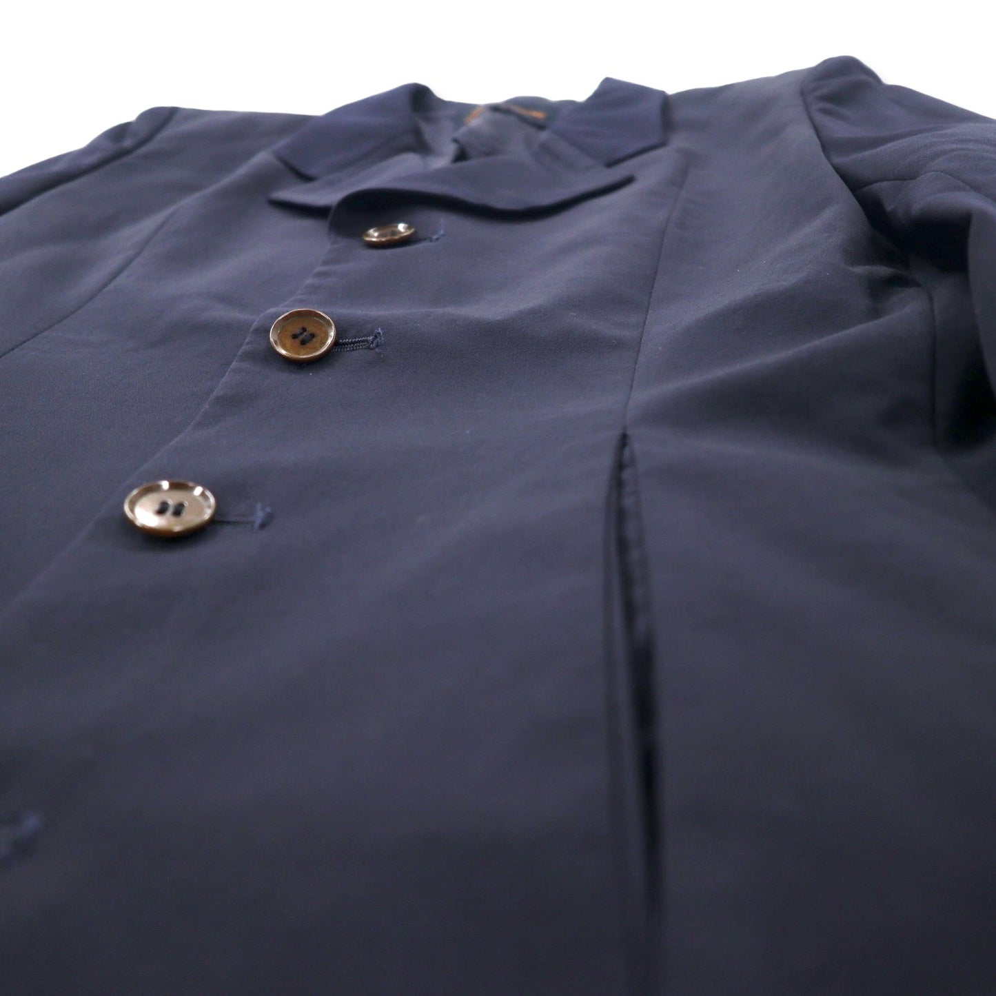 COMME des GARÇONS 90s 4B Tailored Jacket, Size Small, Navy Wool, GJ-11052S, Made in Japan