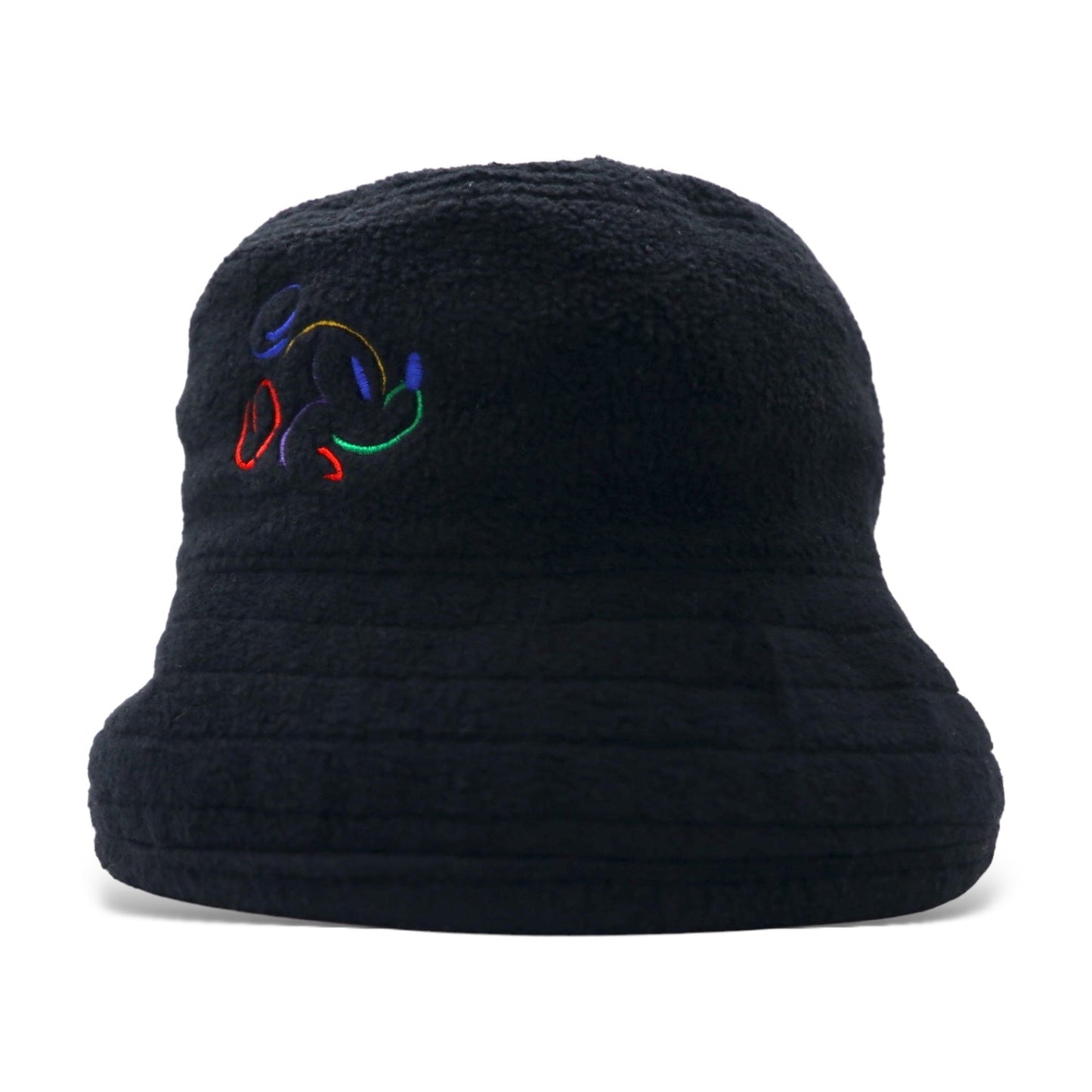 Walt Disney World 90s Fleece Bucket Hat, One, Black, Polyester, Mickey Mouse