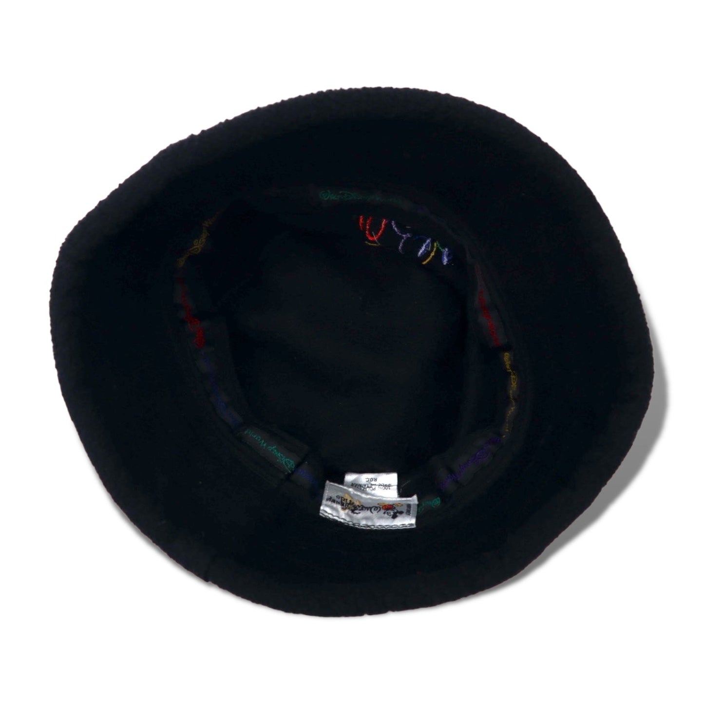 Walt Disney World 90s Fleece Bucket Hat, One, Black, Polyester, Mickey Mouse