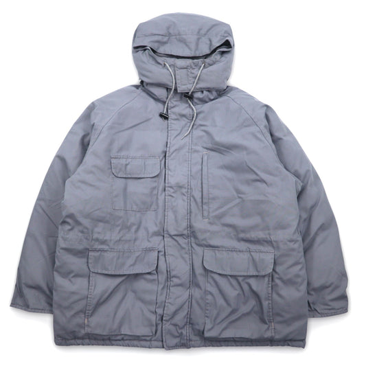 Cabela's 90s Detachable Hood 65/35 Cross Goose Down Jacket, XL, Gray, Drawcord