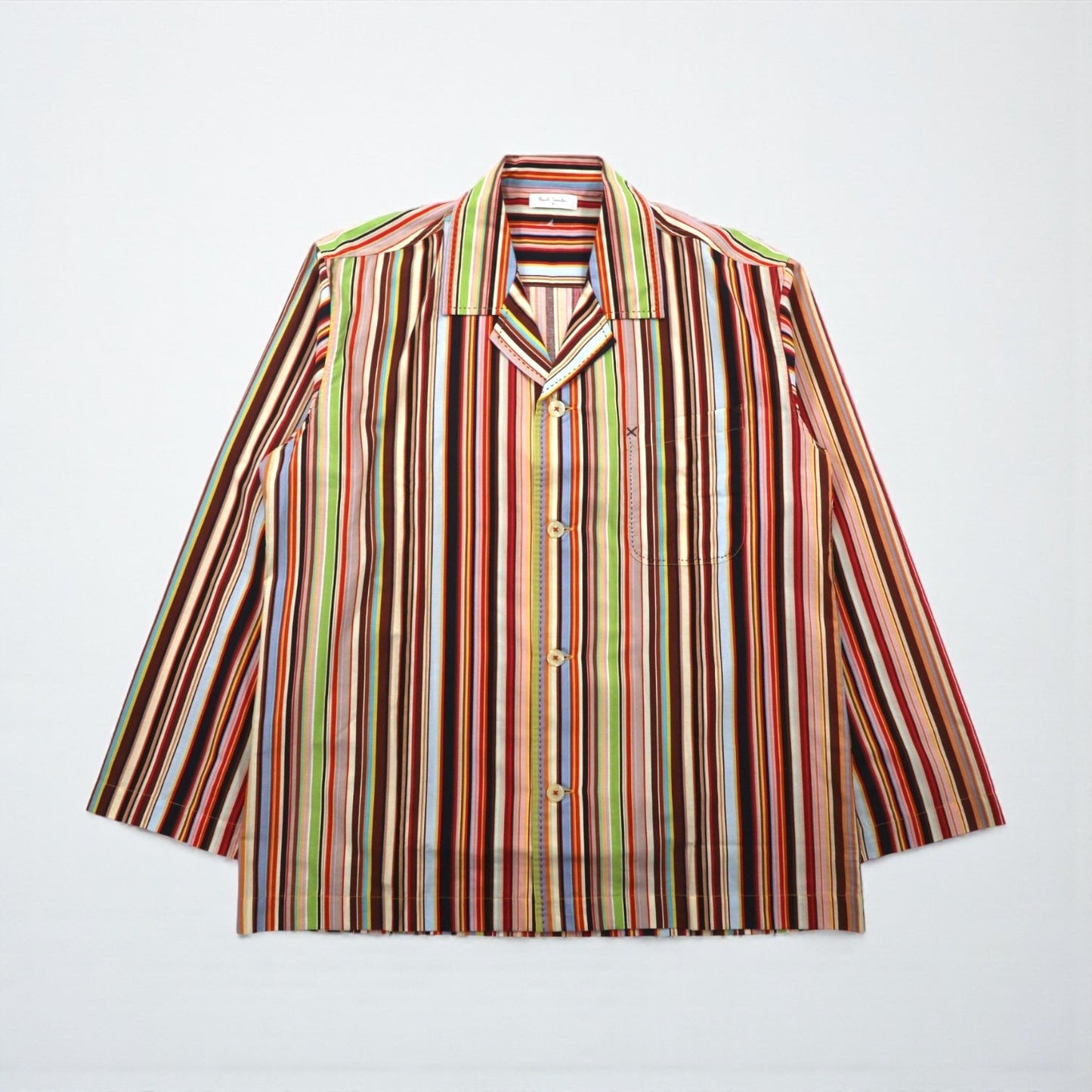 Paul Smith シグネチャー イージー セットアップ M マルチストライプ パジャマセット マルチカラー
