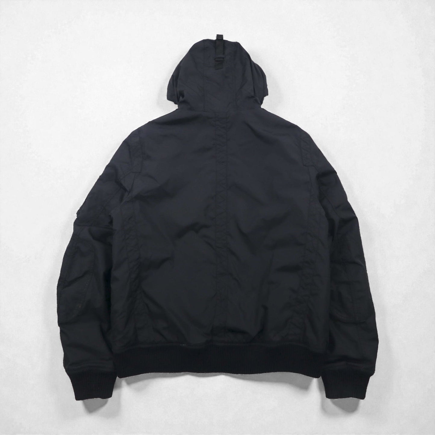 Schott 90年代 MA-7 AER ボンバージャケット フライトジャケット L ブラック 中綿 ミリタリー ARMY TYPE GARMENT KYLE M85-237-04