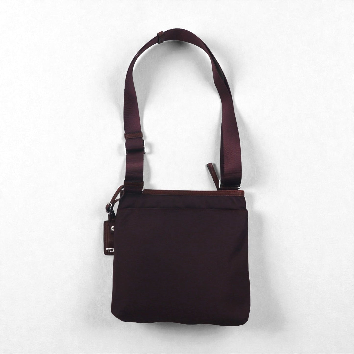 TUMI クロスボディ ショルダーバッグ パープル ナイロン