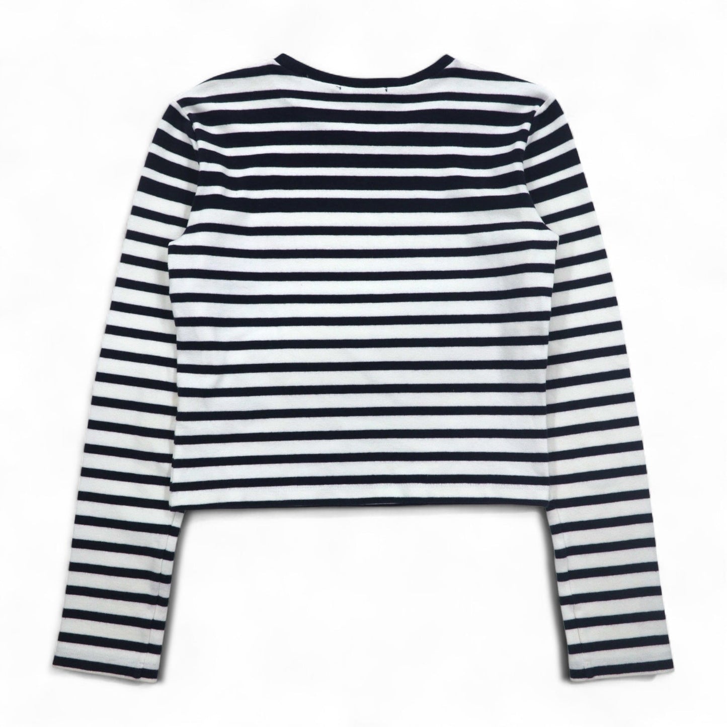 T BY ALEXANDER WANG クロップド ボーダー ロングスリーブ Tシャツ ロンT M UNITED ARROWS別注 1552-343-0101