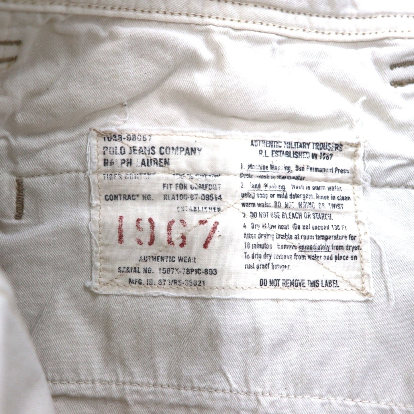 POLO JEANS CO. RALPH LAUREN 90年代 ワイド カーゴ チノパンツ L ベージュ ワーク