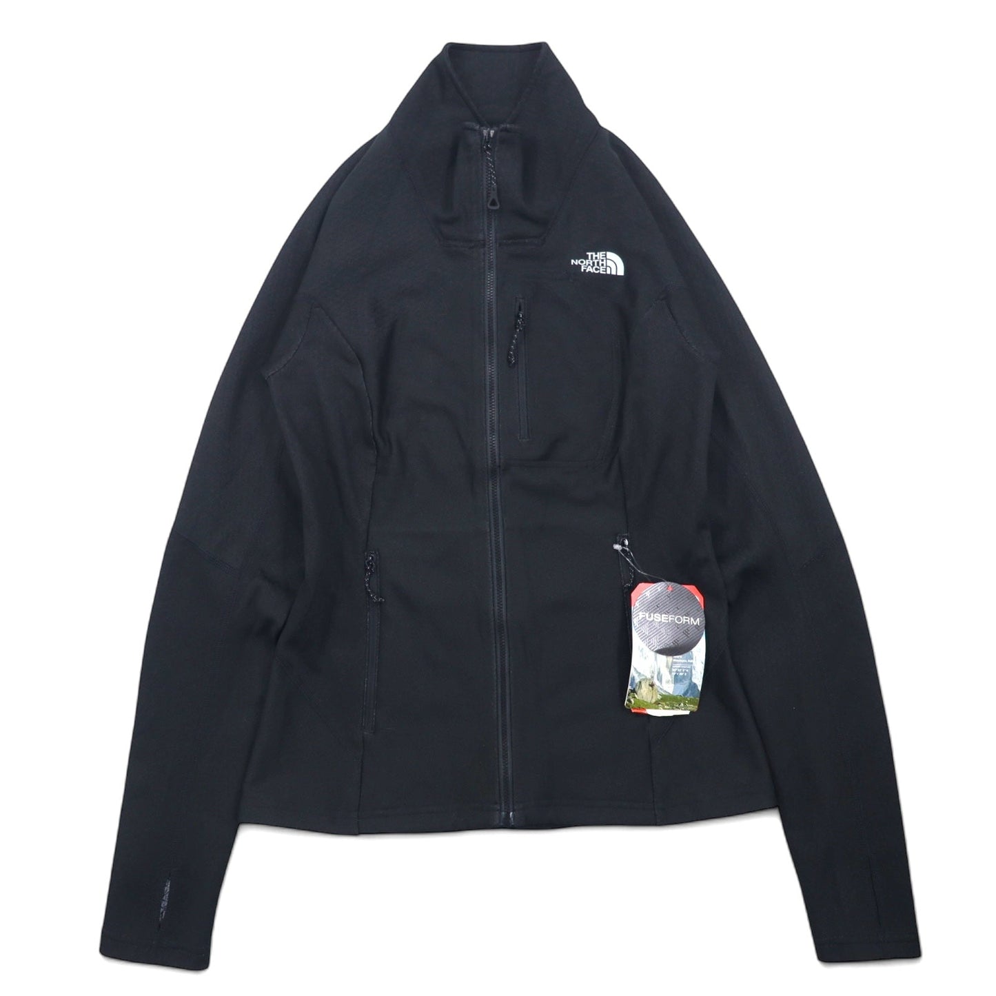 THE NORTH FACE FUSEFORM Softshell Jacket, Size XS, Black, Polyester Stretch, NF00CF4GCGW, Unused