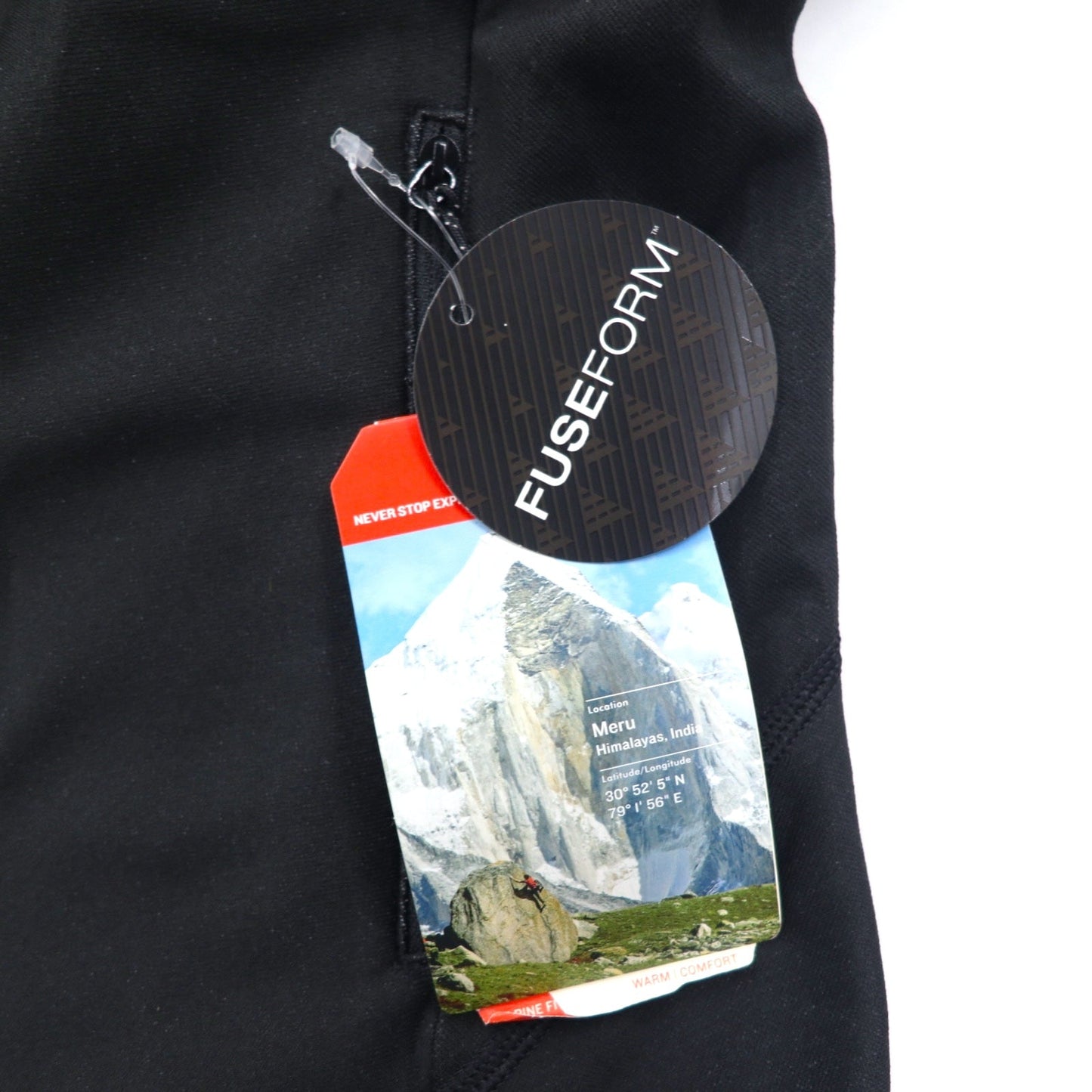 THE NORTH FACE FUSEFORM Softshell Jacket, Size XS, Black, Polyester Stretch, NF00CF4GCGW, Unused